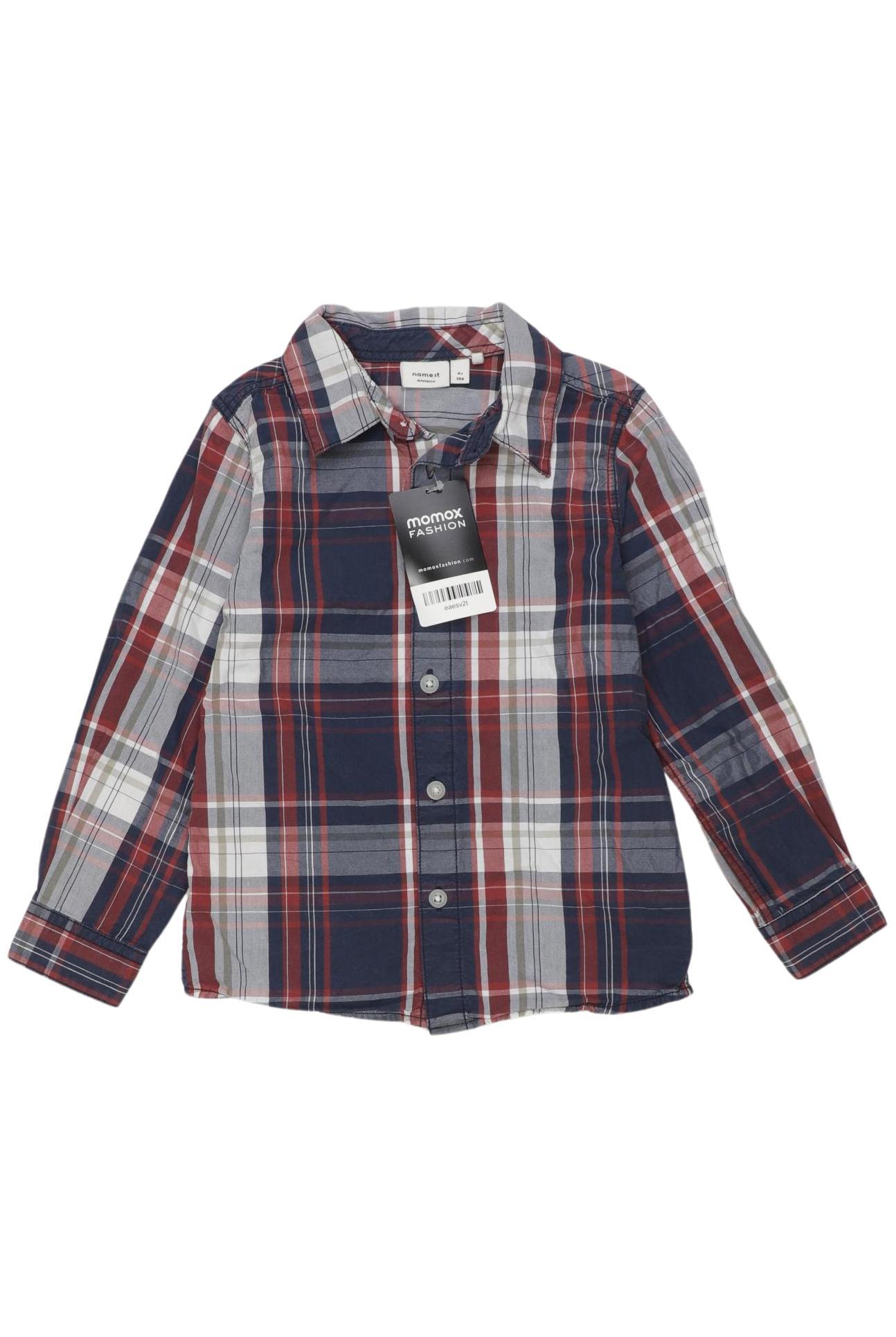 

name it Jungen Hemd, mehrfarbig, Gr. 104