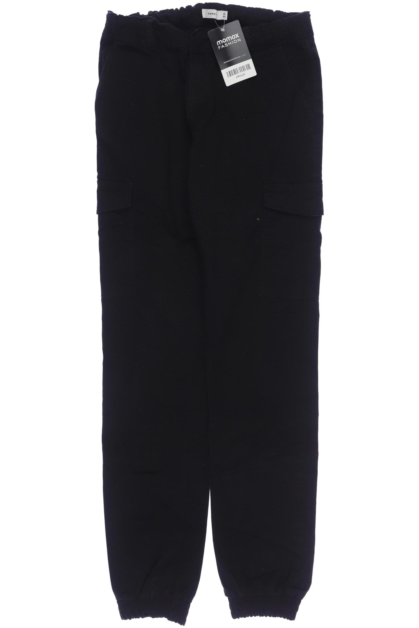 

name it Herren Stoffhose, schwarz, Gr. 164