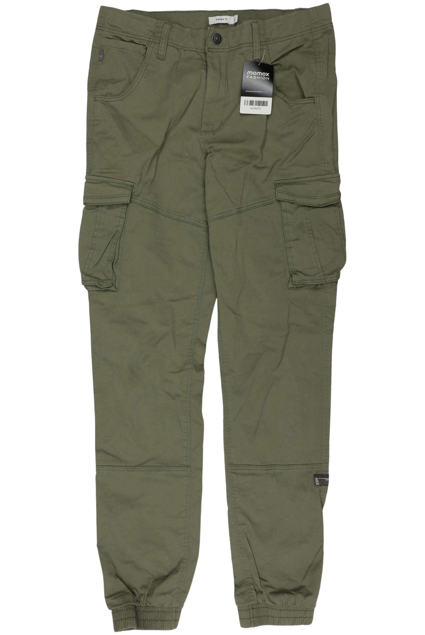 

name it Jungen Stoffhose, grün, Gr. 170