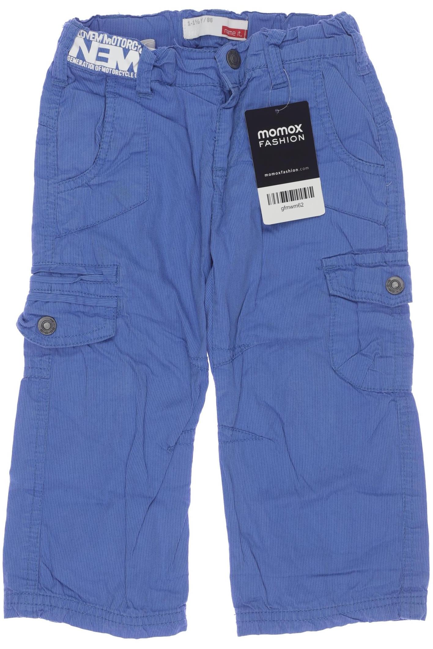 

name it Herren Stoffhose, blau, Gr. 92