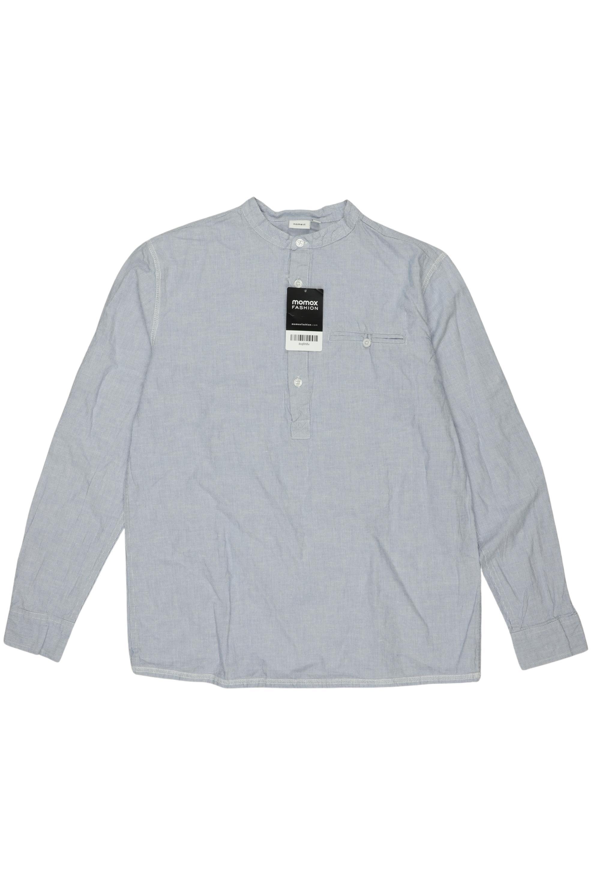 

name it Herren Hemd, blau, Gr. 158/164