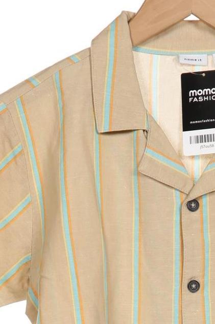 Thumbnail - name it Herren Hemd, beige, Gr. 158/164