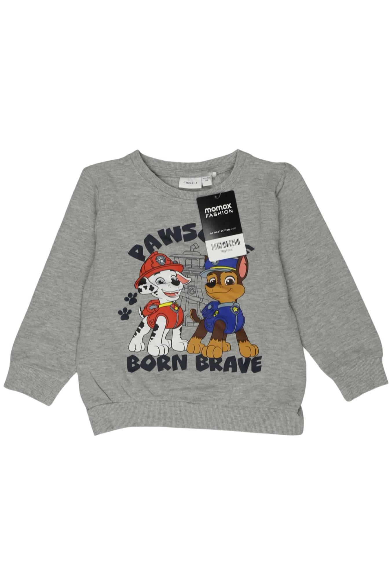 

name it Jungen Hoodies & Sweater, grau, Gr. 92