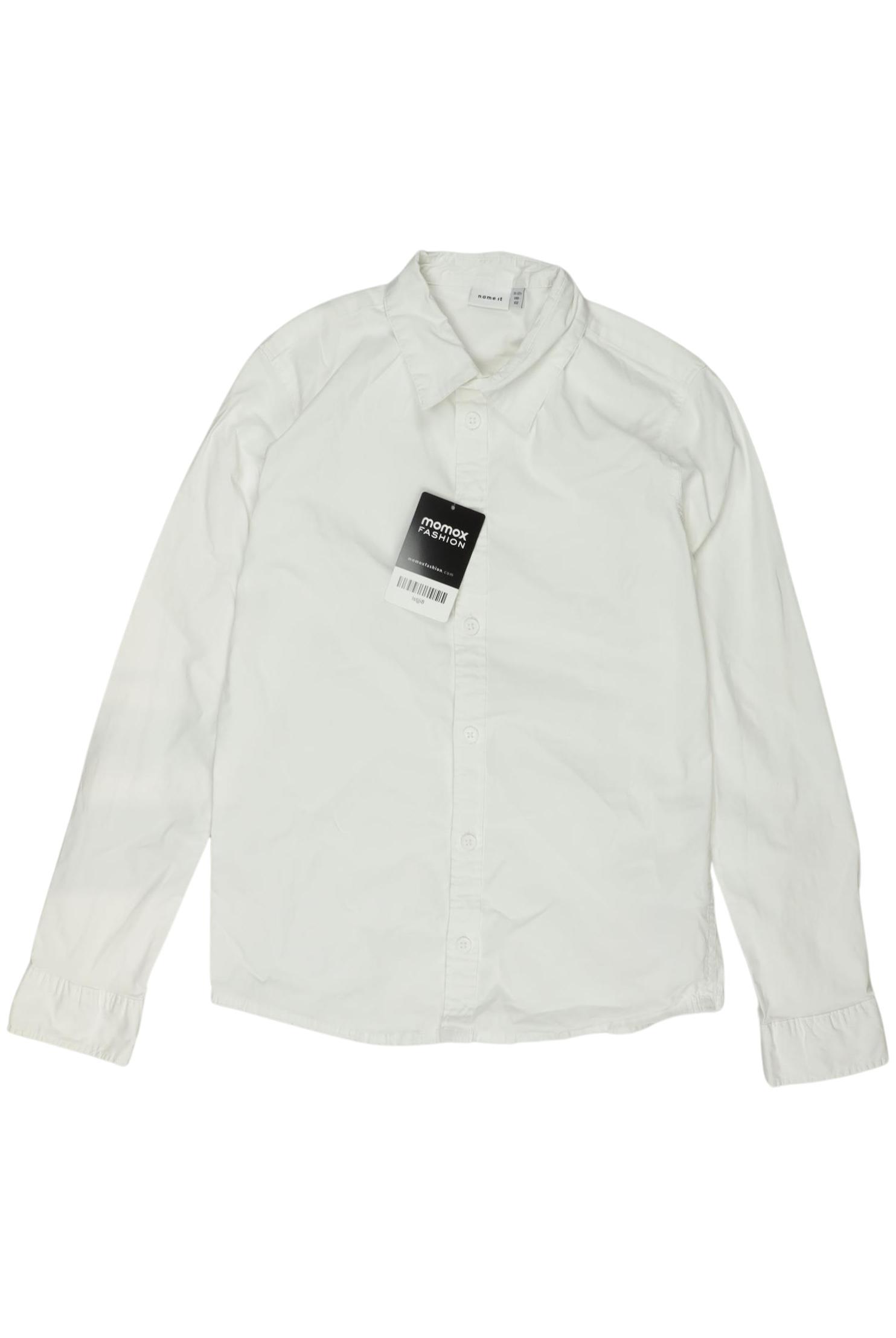 

name it Jungen Hemd, weiß, Gr. 146/152