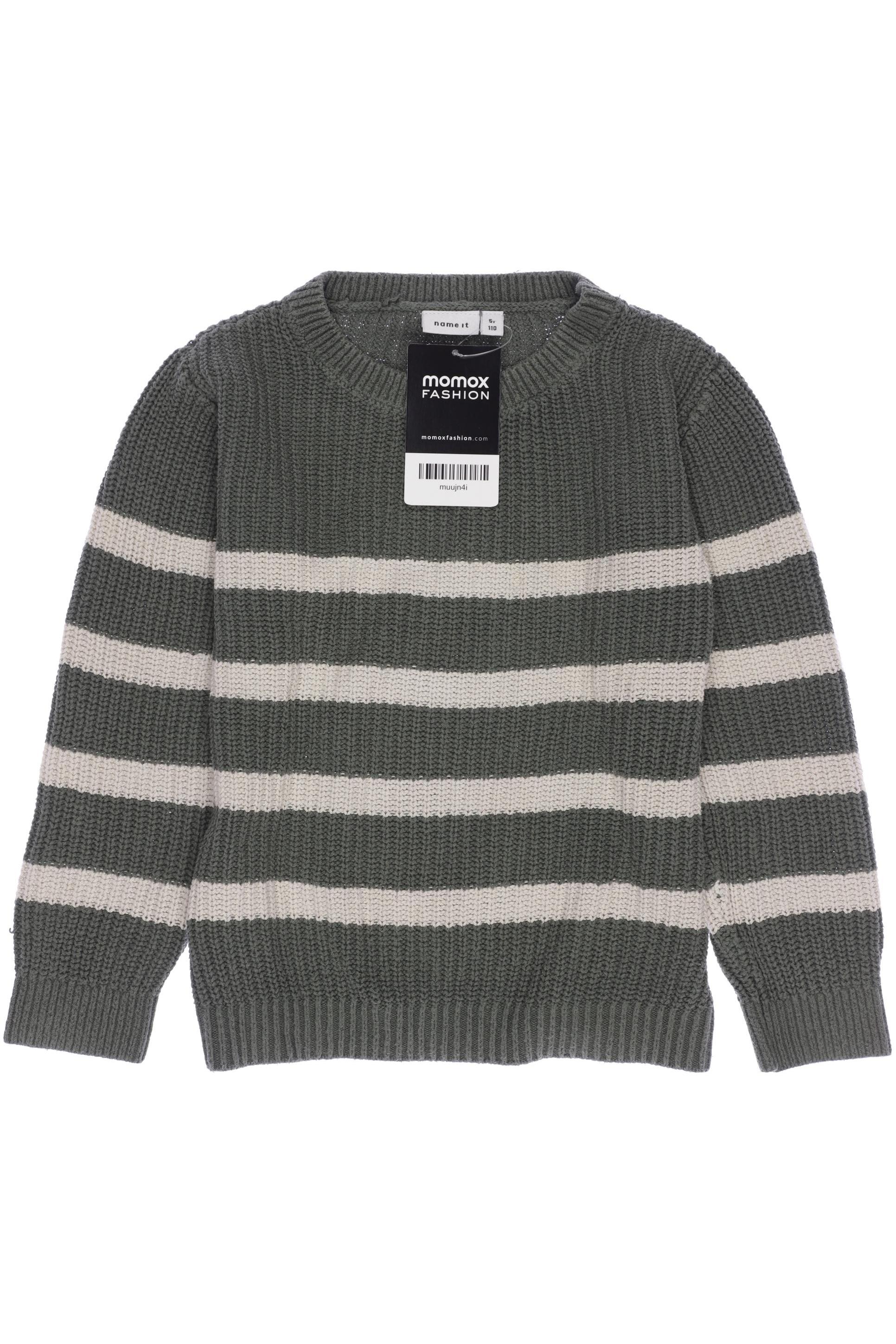 

name it Herren Pullover, grün, Gr. 110