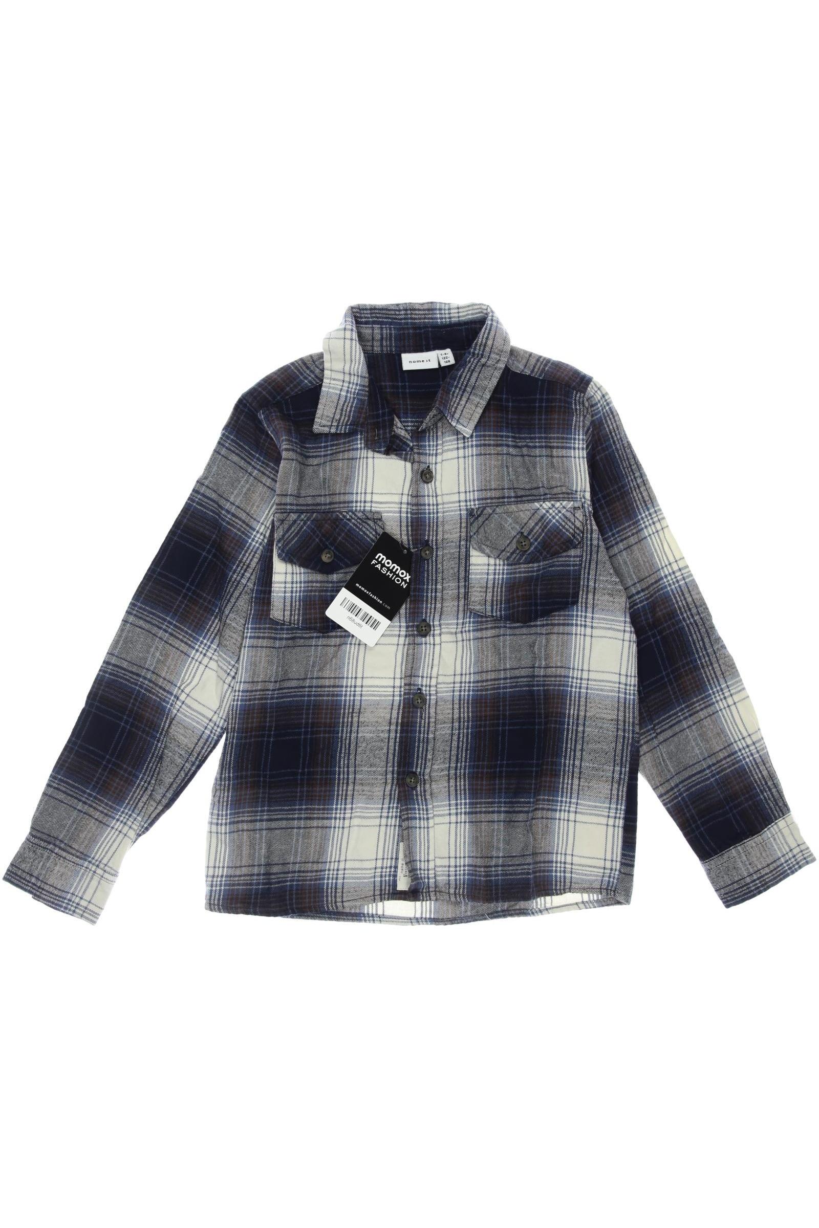 

name it Herren Hemd, marineblau, Gr. 122/128