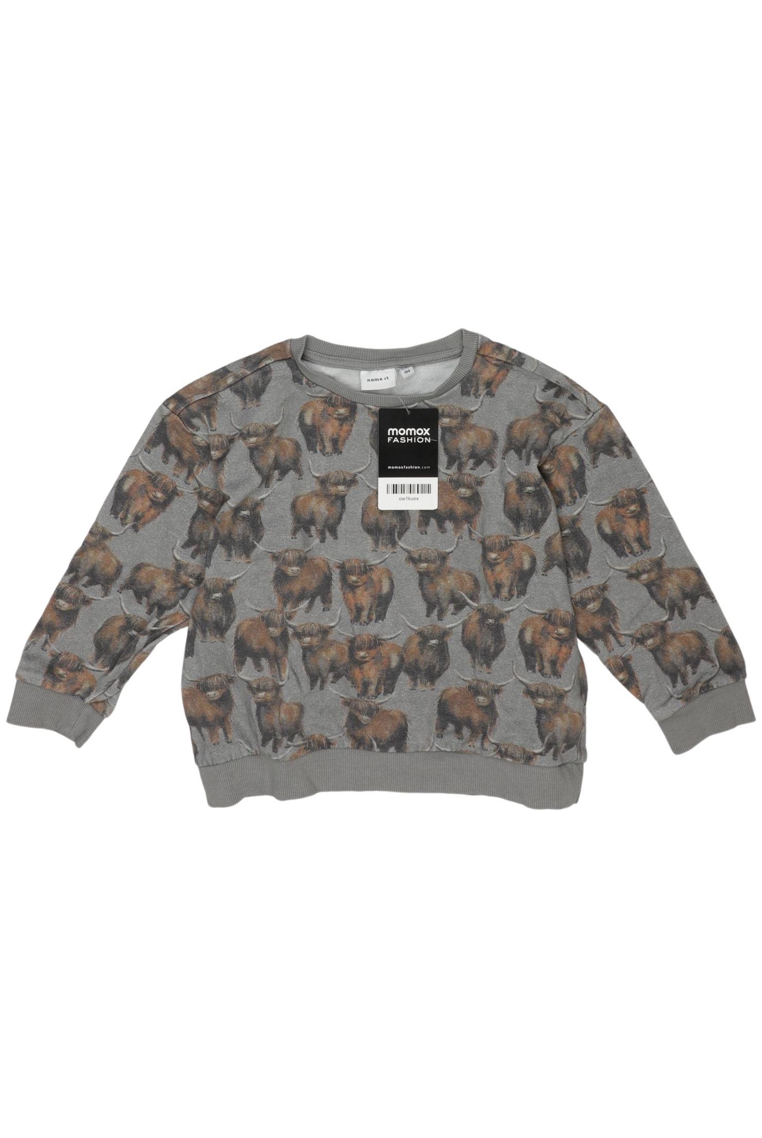 

name it Jungen Hoodies & Sweater, grau, Gr. 104