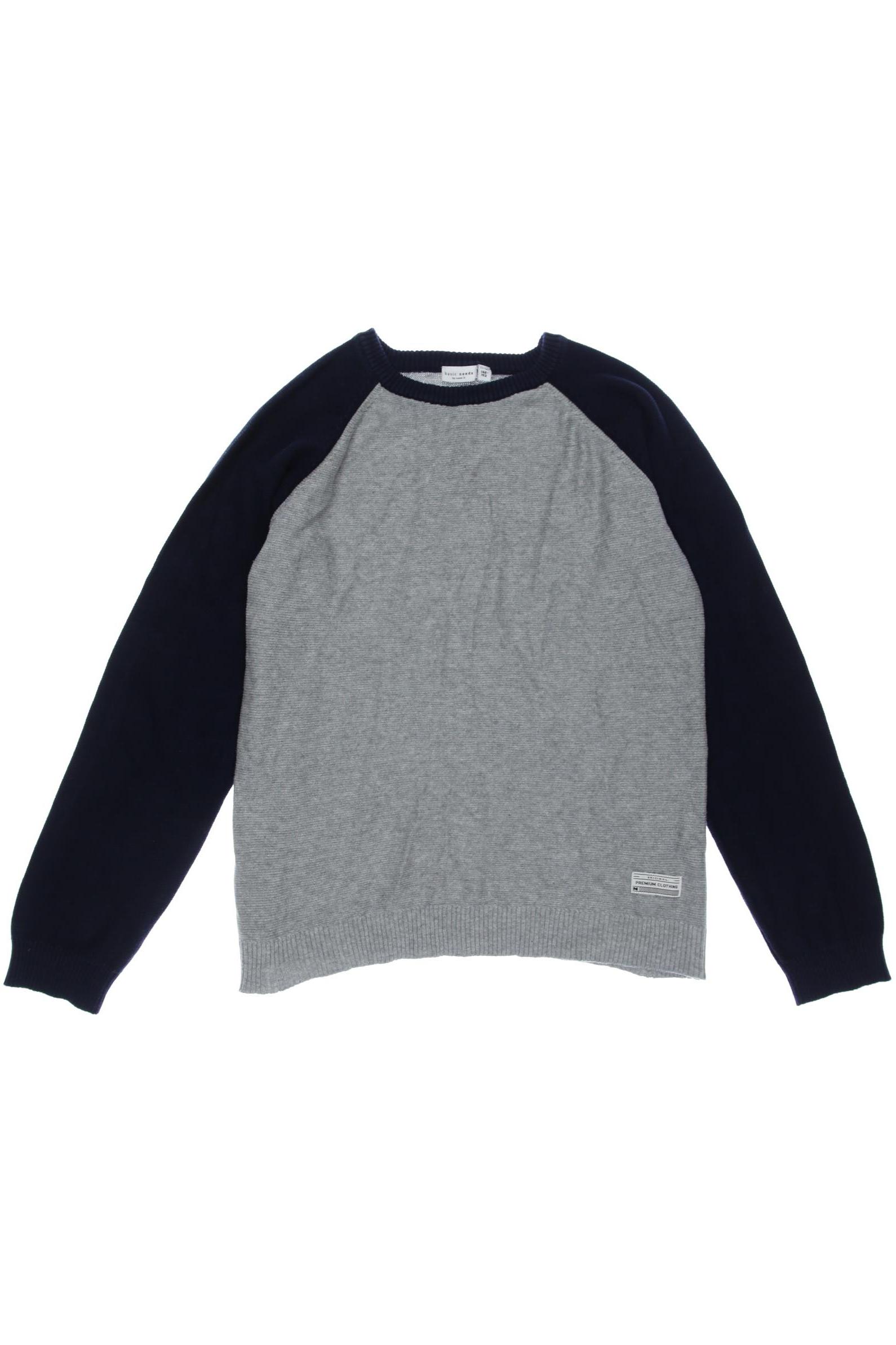

name it Herren Pullover, grau, Gr. 146/152