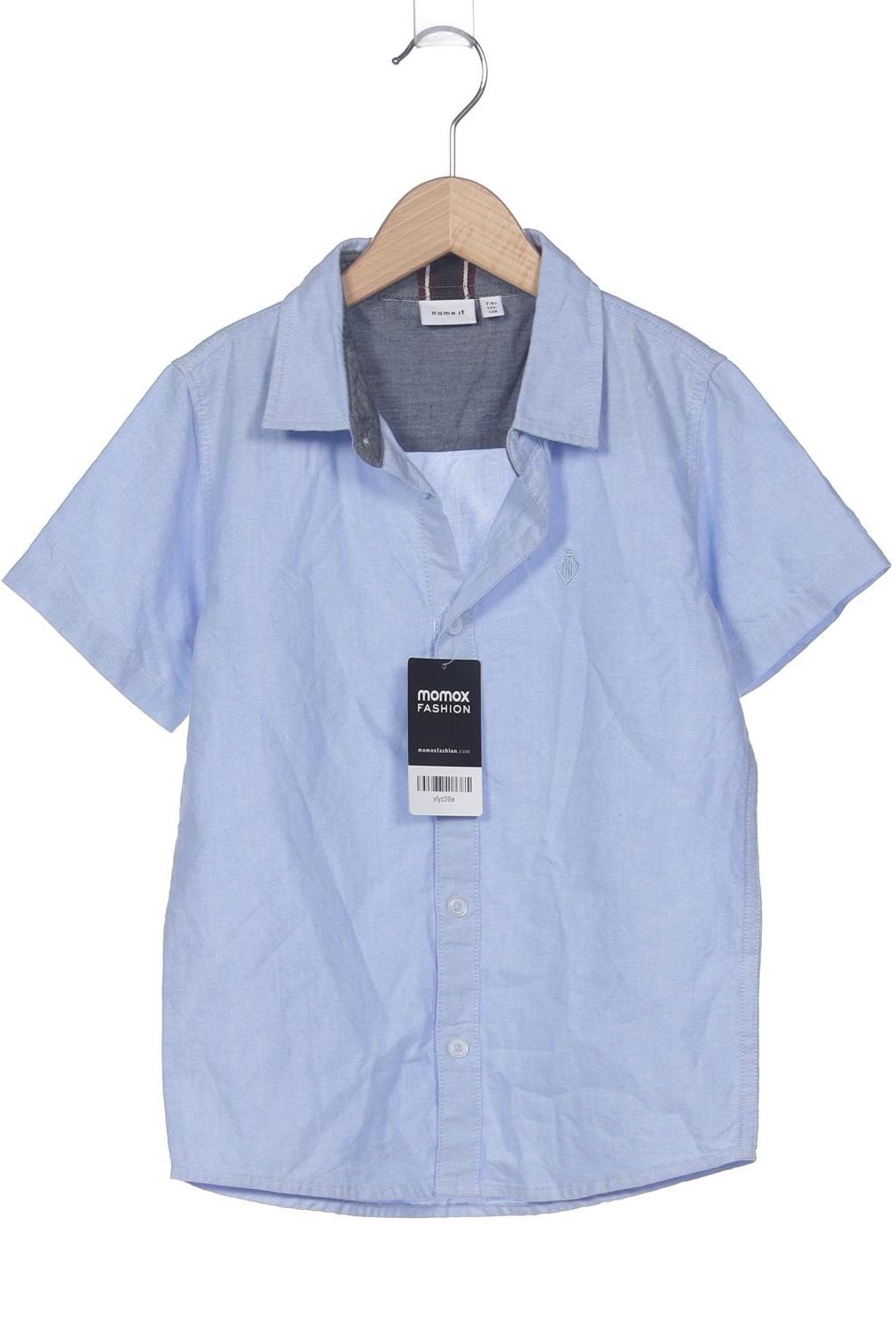 

name it Herren Hemd, hellblau, Gr. 122/128