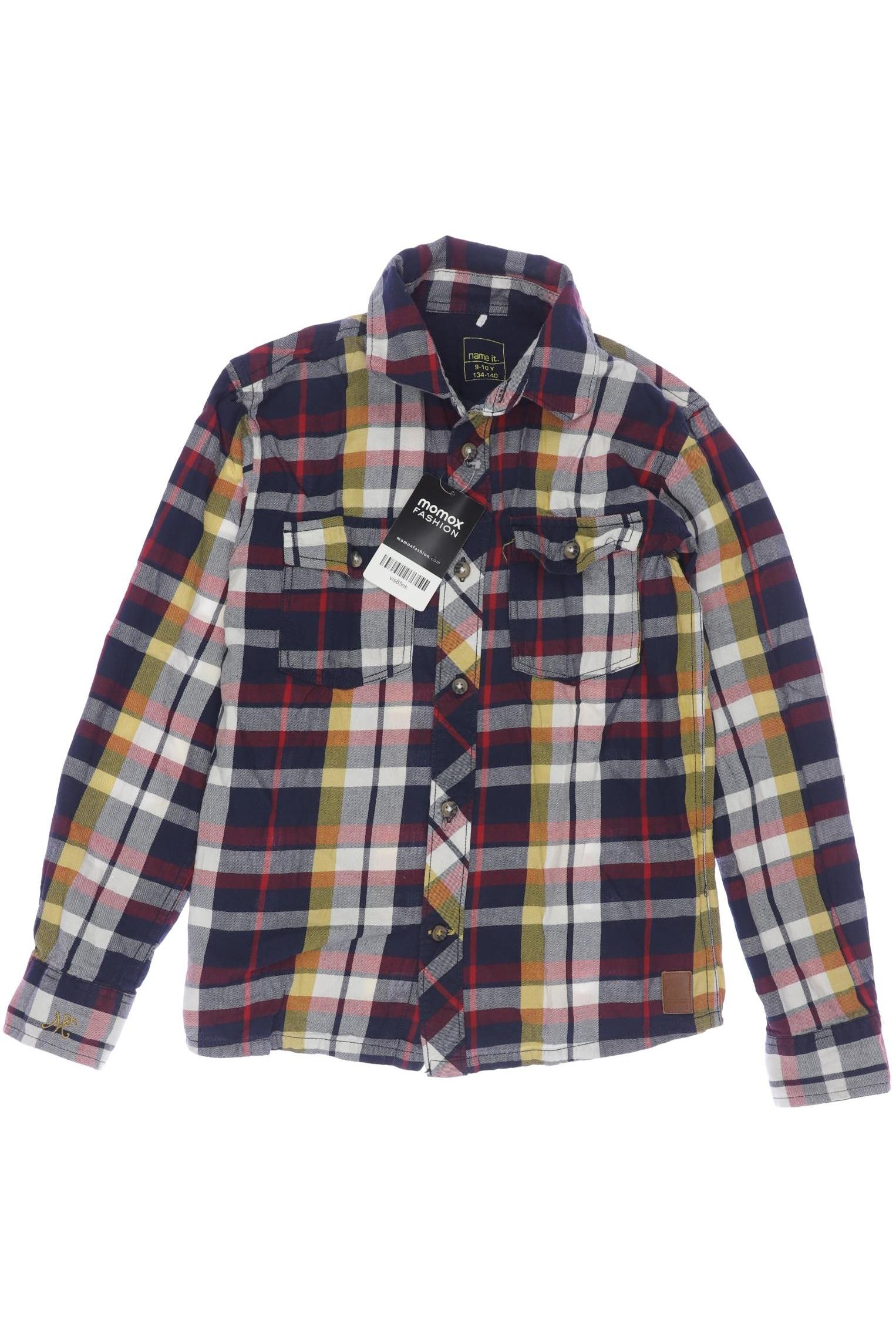 

name it Herren Hemd, marineblau, Gr. 134/140