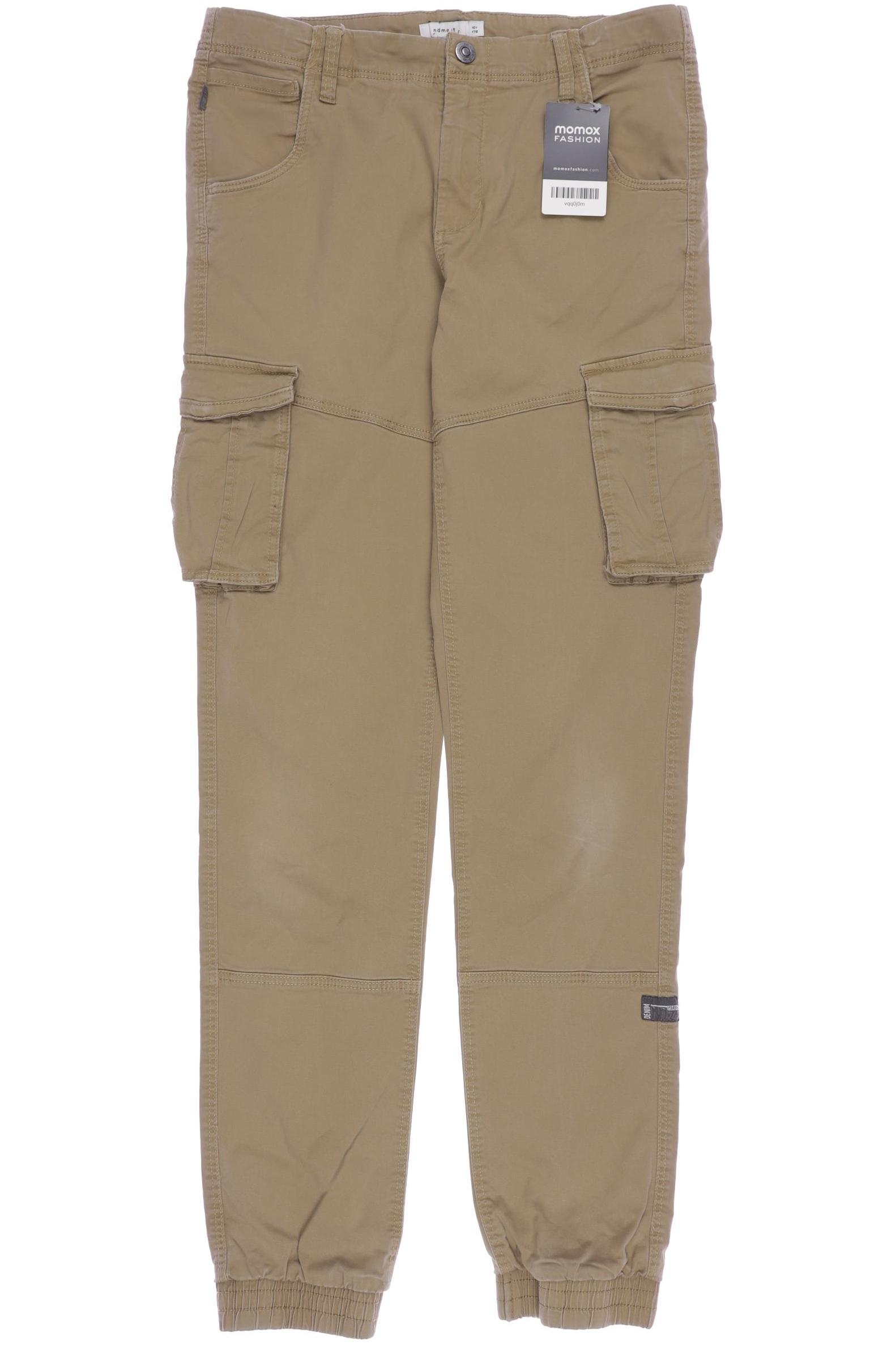

name it Herren Stoffhose, beige, Gr. 176