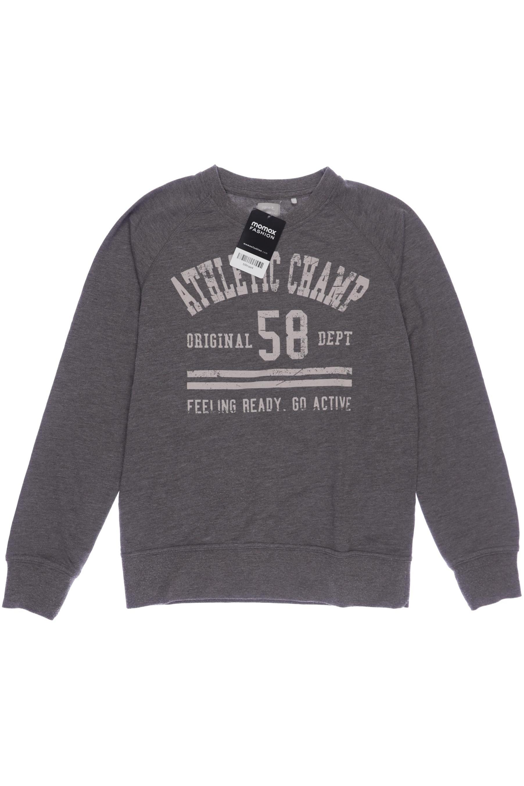 

name it Herren Hoodies & Sweater, grau, Gr. 146