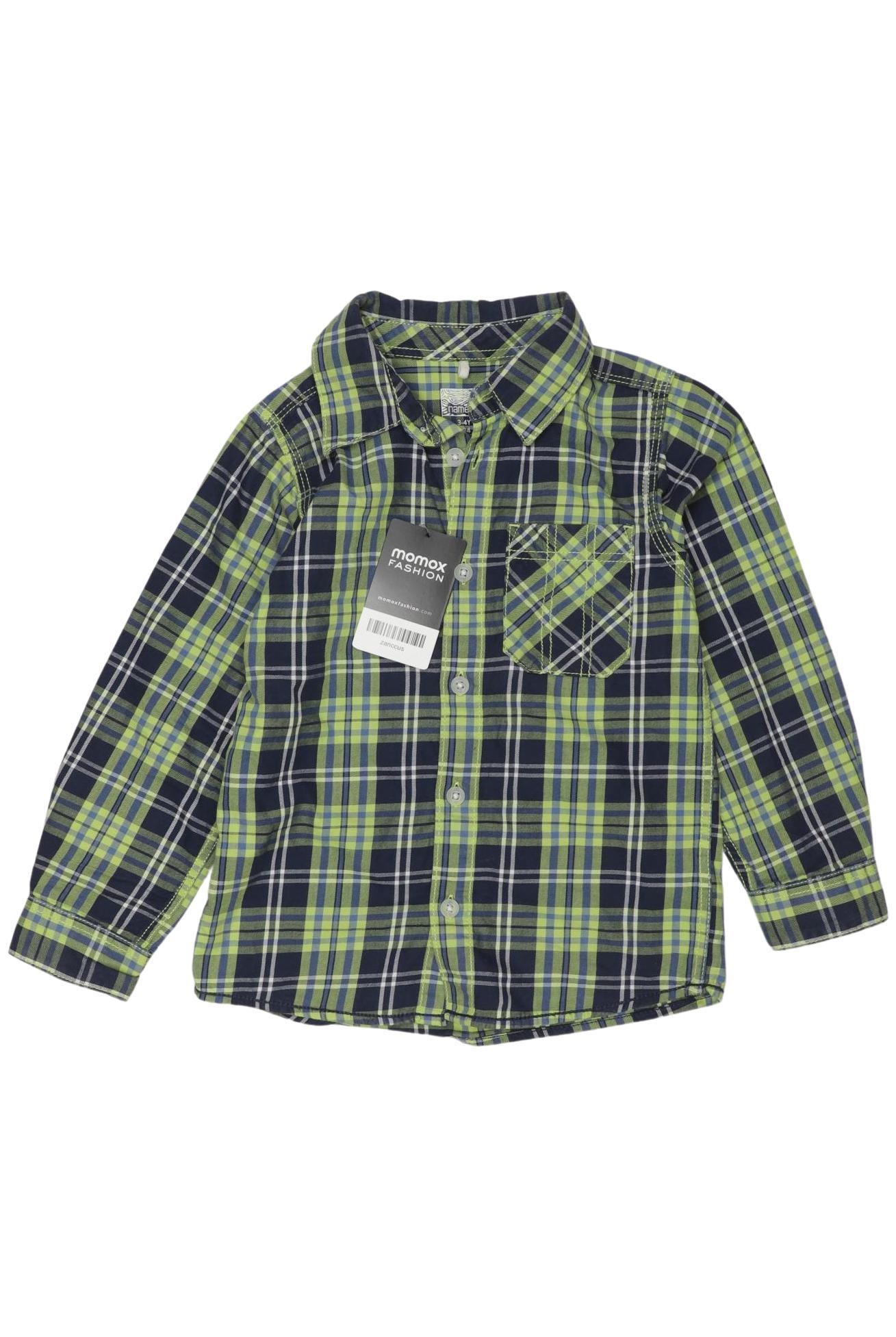 

name it Jungen Hemd, mehrfarbig, Gr. 104