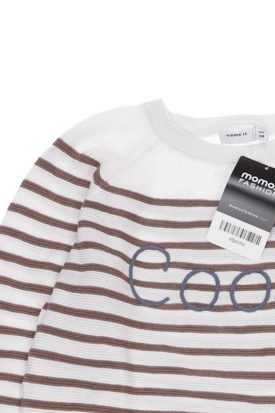 Thumbnail - name it Mädchen Pullover, weiß, Gr. 122/128