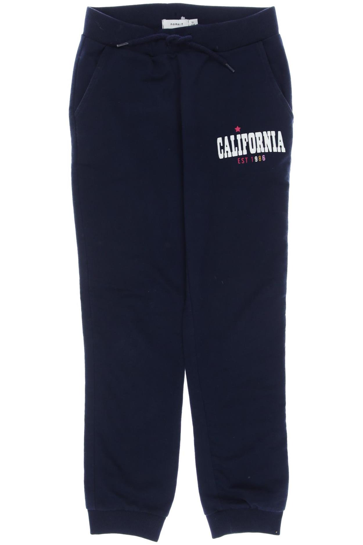 

name it Damen Stoffhose, marineblau, Gr. 128