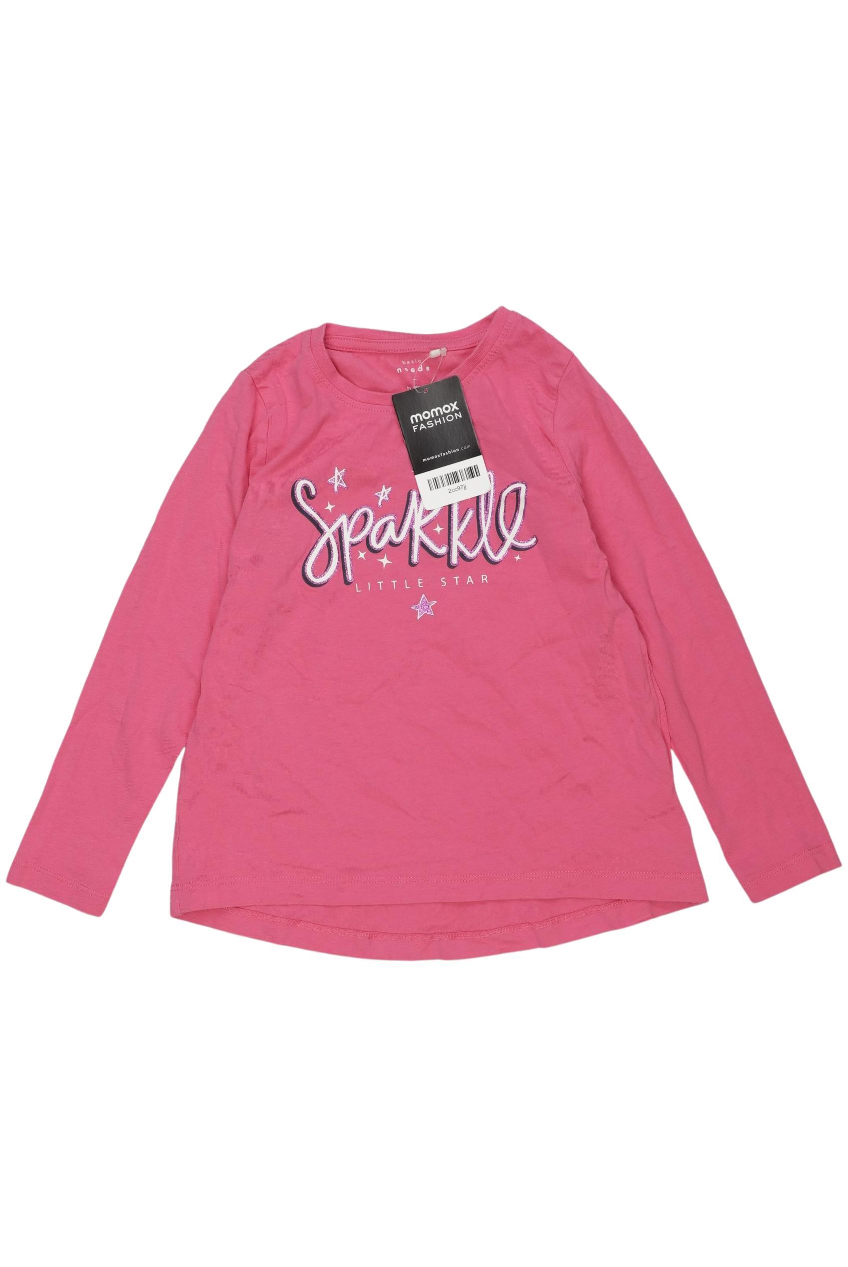 

name it Mädchen Langarmshirt, pink, Gr. 116