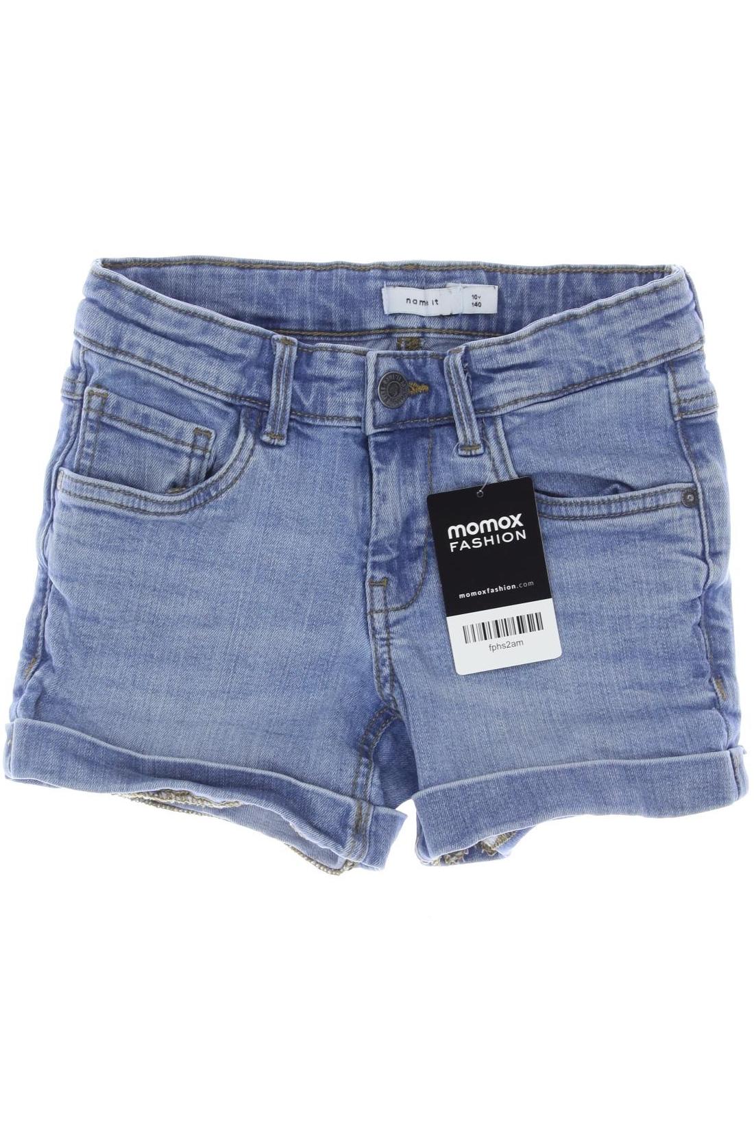 

name it Mädchen Shorts, blau, Gr. 140