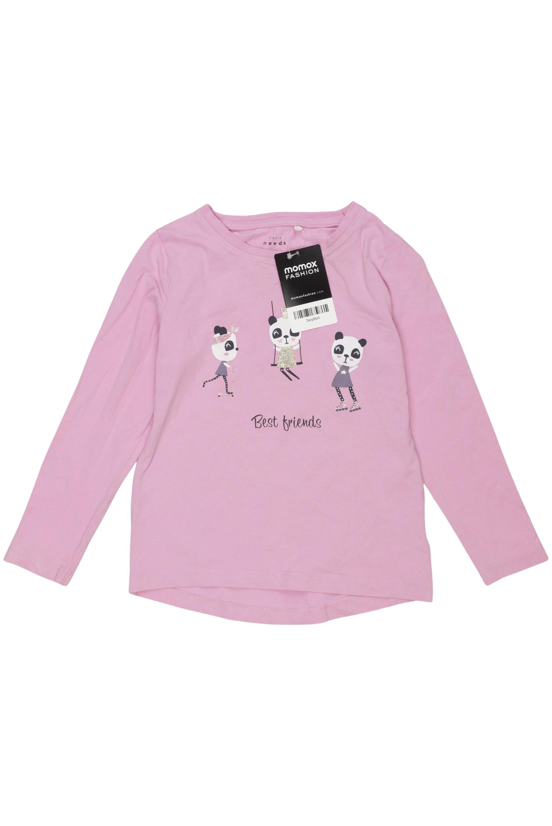 

name it Mädchen Langarmshirt, pink, Gr. 110