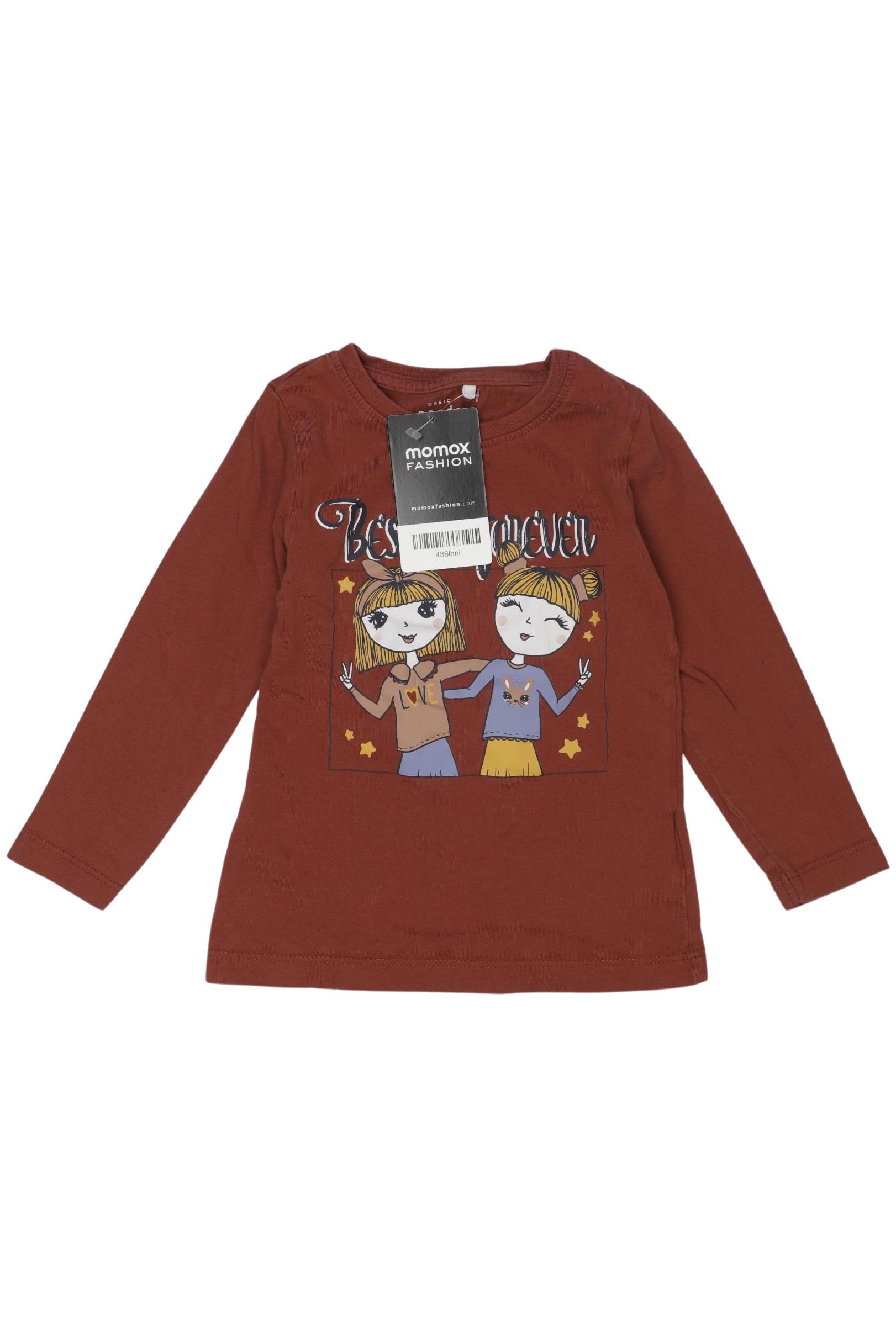 

name it Mädchen Langarmshirt, braun, Gr. 92