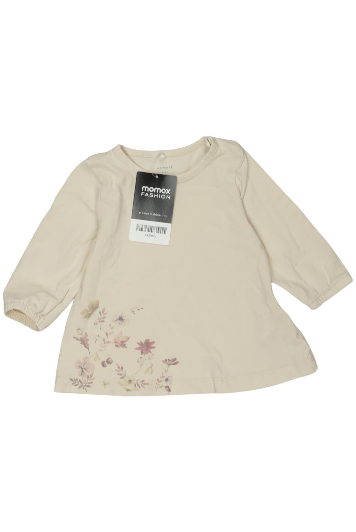 

name it Mädchen Langarmshirt, beige, Gr. 62