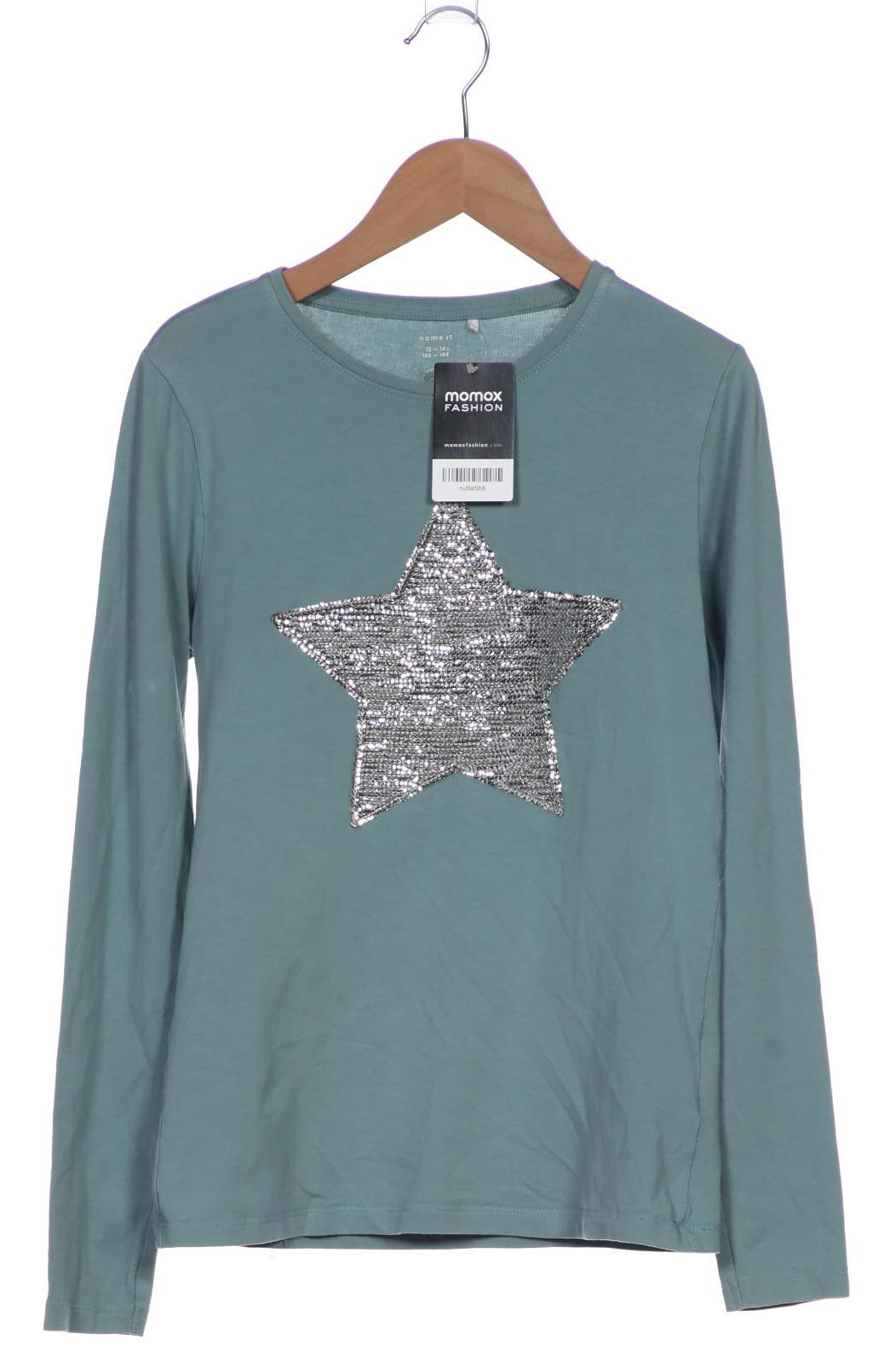 

name it Damen Langarmshirt, türkis, Gr. 158