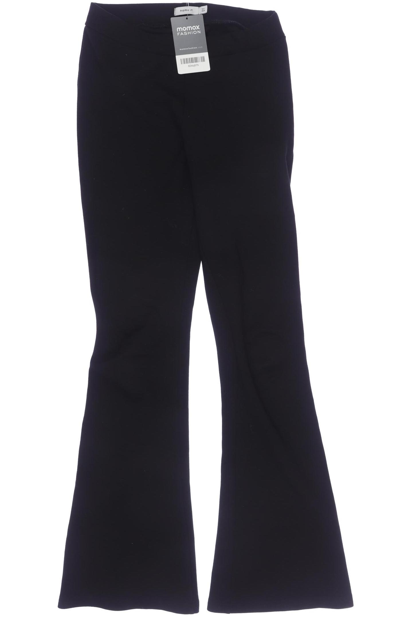 

name it Damen Stoffhose, schwarz, Gr. 152