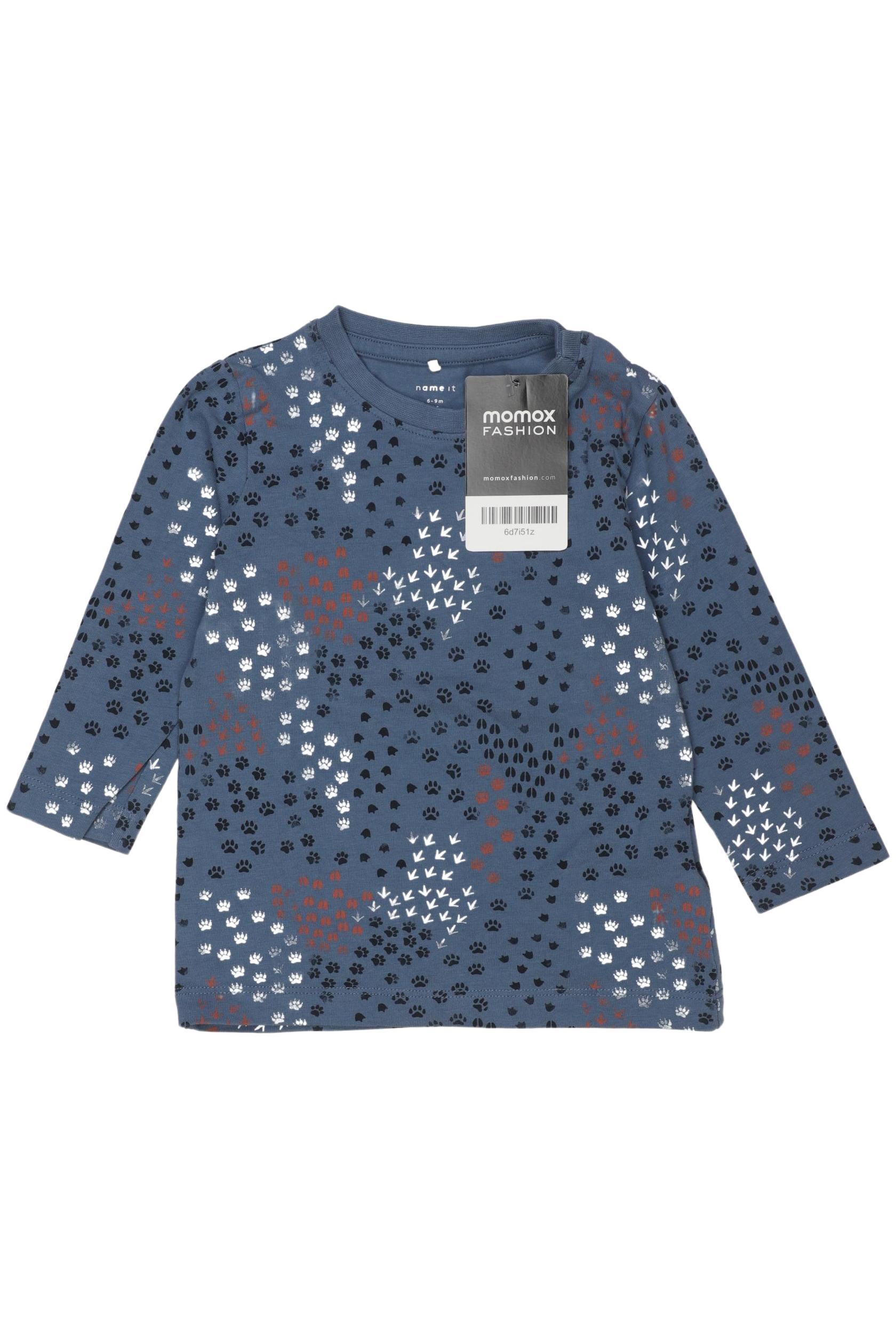 

name it Mädchen Langarmshirt, blau, Gr. 74