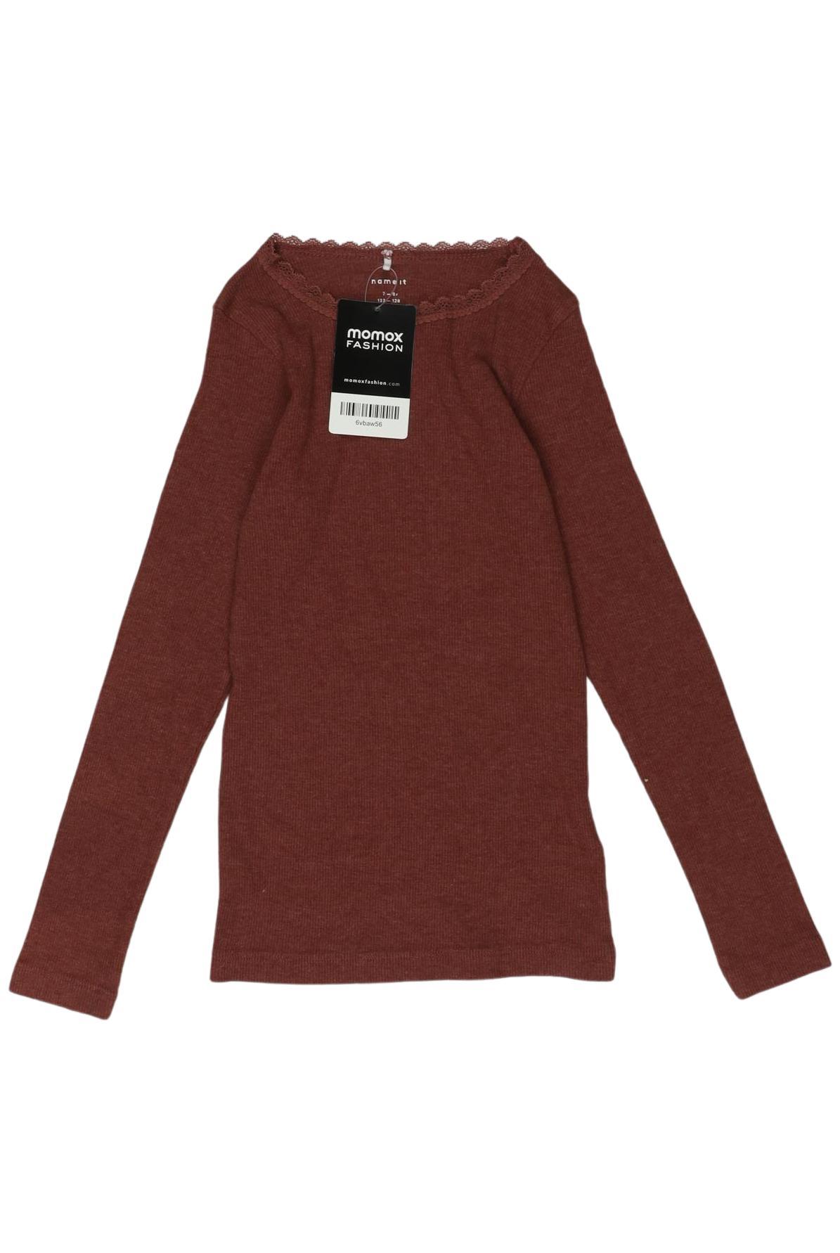 

name it Mädchen Langarmshirt, bordeaux, Gr. 122/128