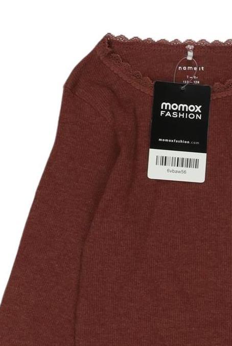 Thumbnail - name it Mädchen Langarmshirt, bordeaux, Gr. 122/128