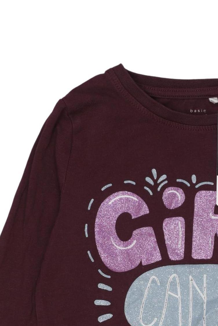 Thumbnail - name it Mädchen Langarmshirt, bordeaux, Gr. 110