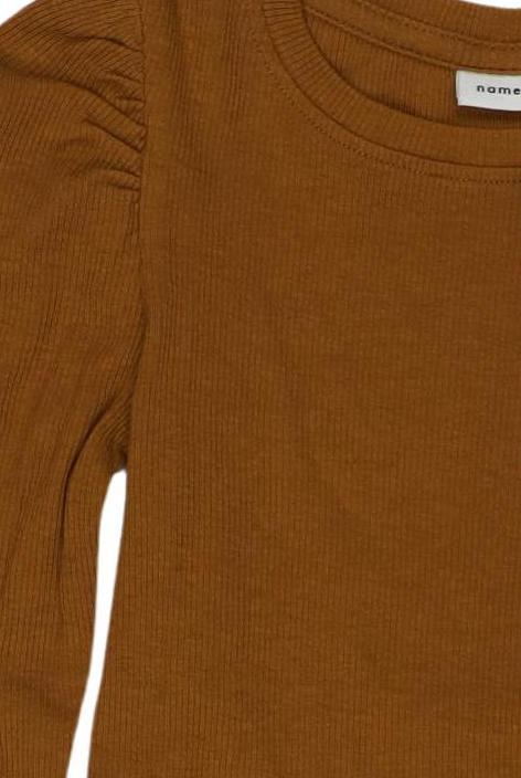 Thumbnail - name it Mädchen Langarmshirt, braun, Gr. 116