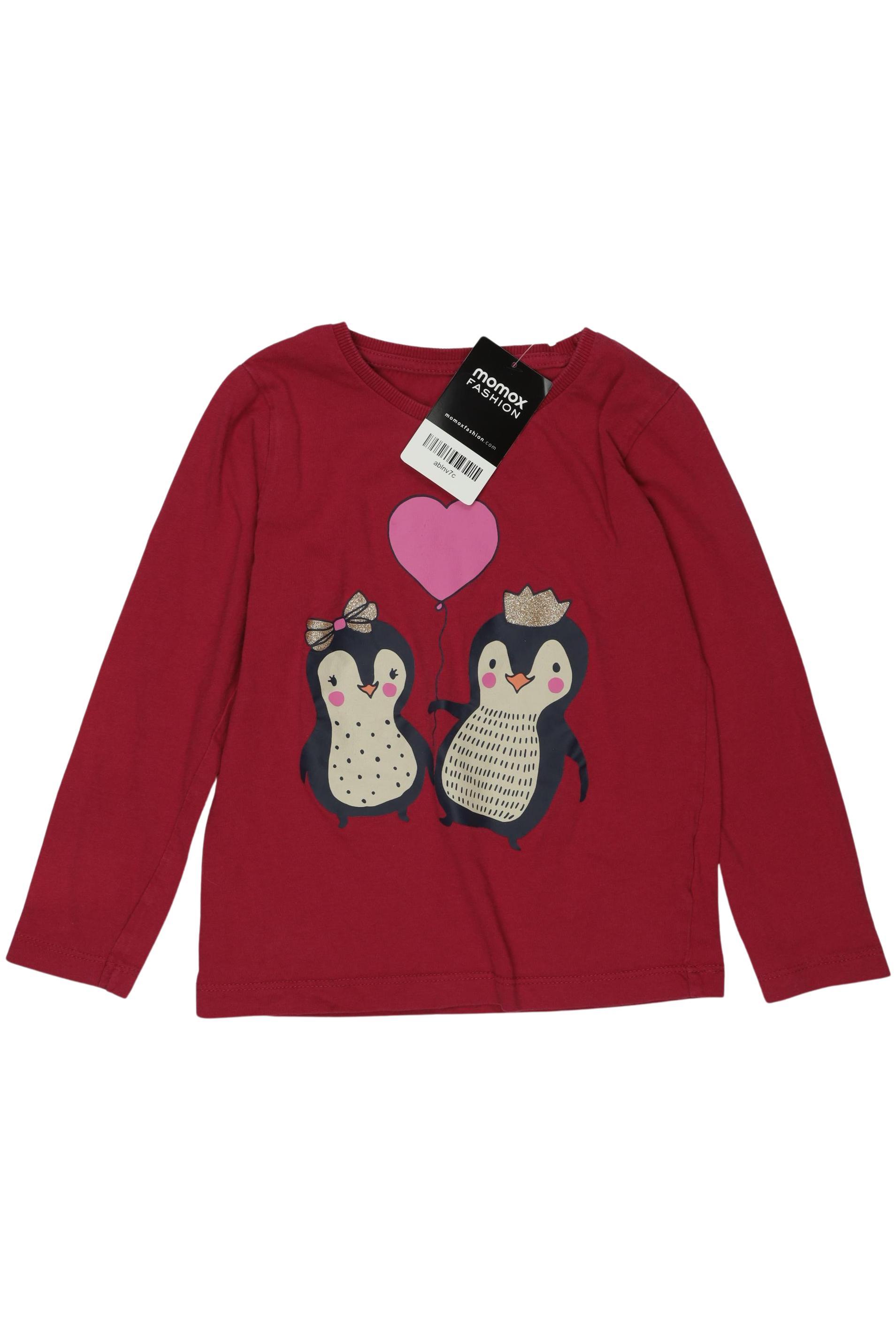 

name it Mädchen Langarmshirt, rot, Gr. 110