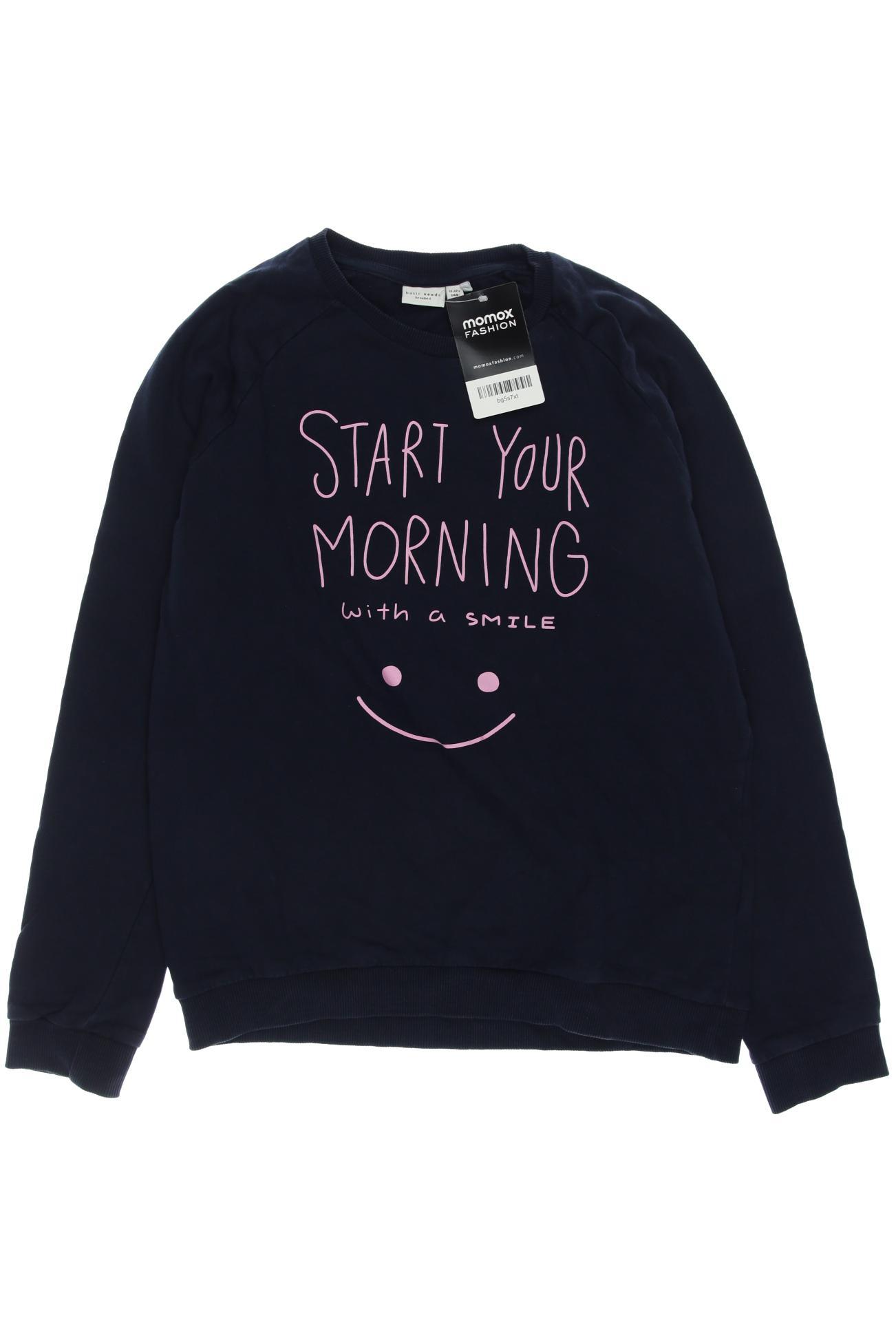 

name it Damen Hoodies & Sweater, marineblau, Gr. 146/152