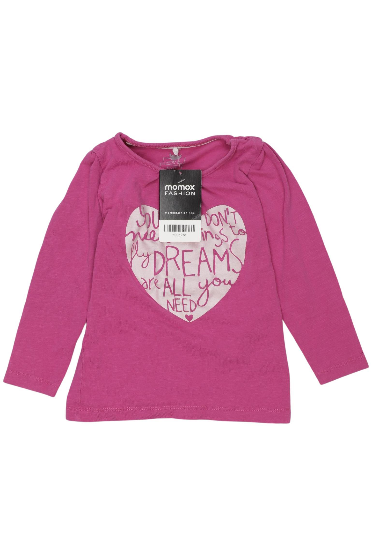 

name it Mädchen Langarmshirt, pink, Gr. 92