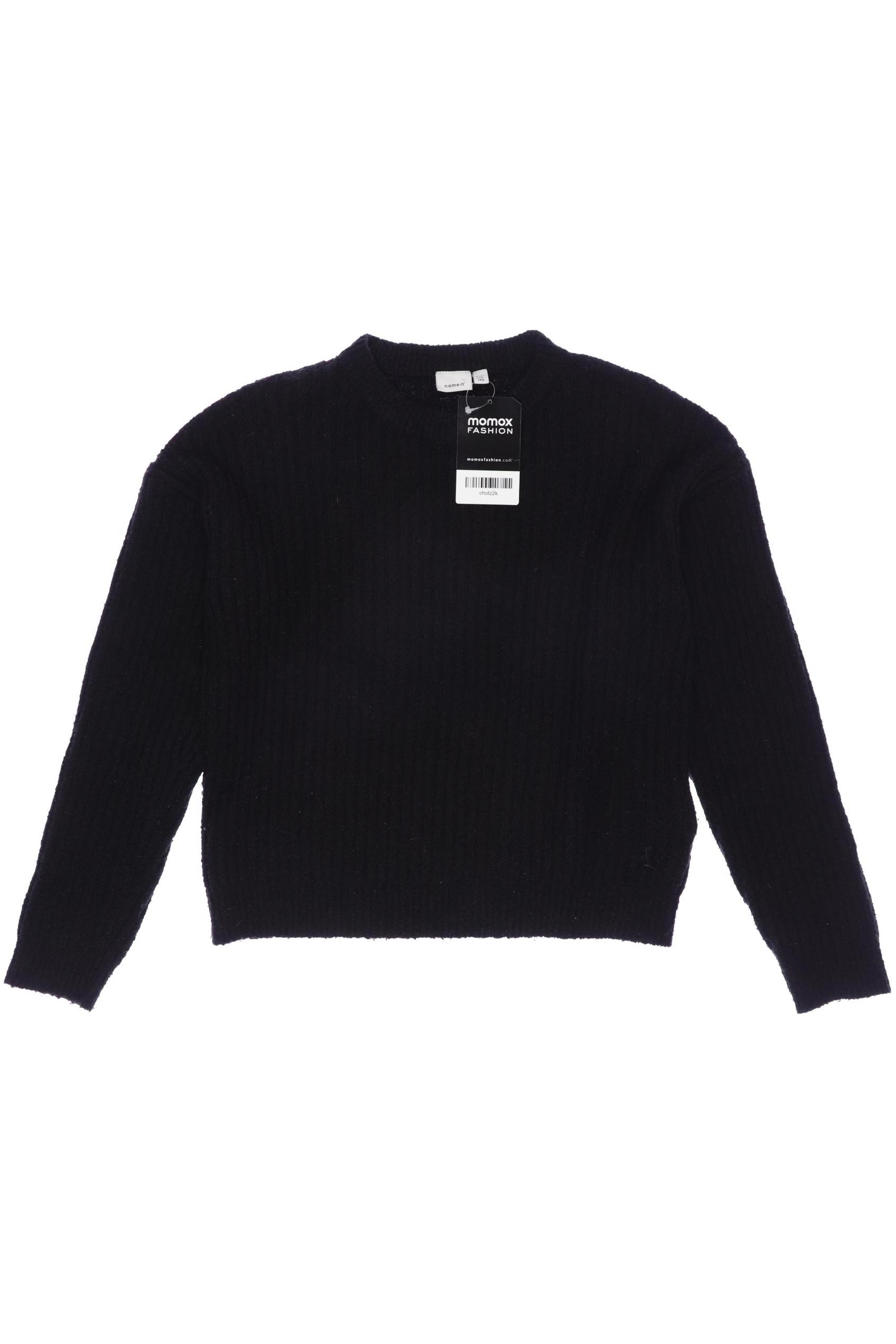 

name it Damen Pullover, schwarz, Gr. 134