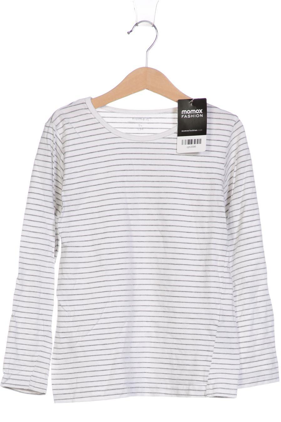 

name it Damen Langarmshirt, weiß, Gr. 134
