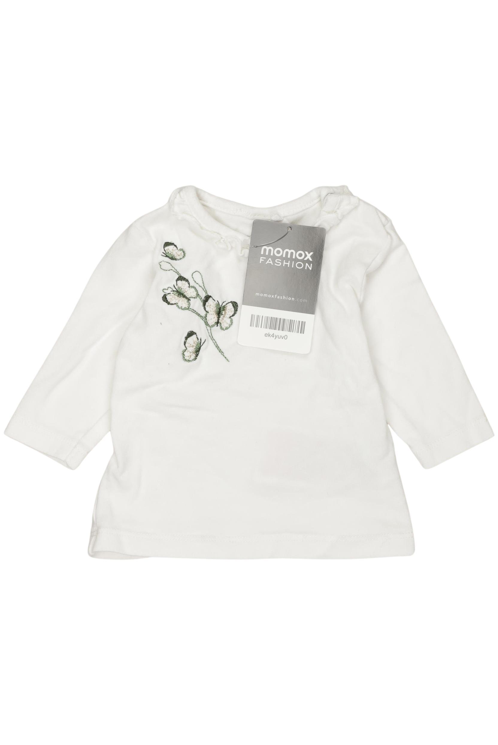 

name it Mädchen Langarmshirt, weiß, Gr. 56