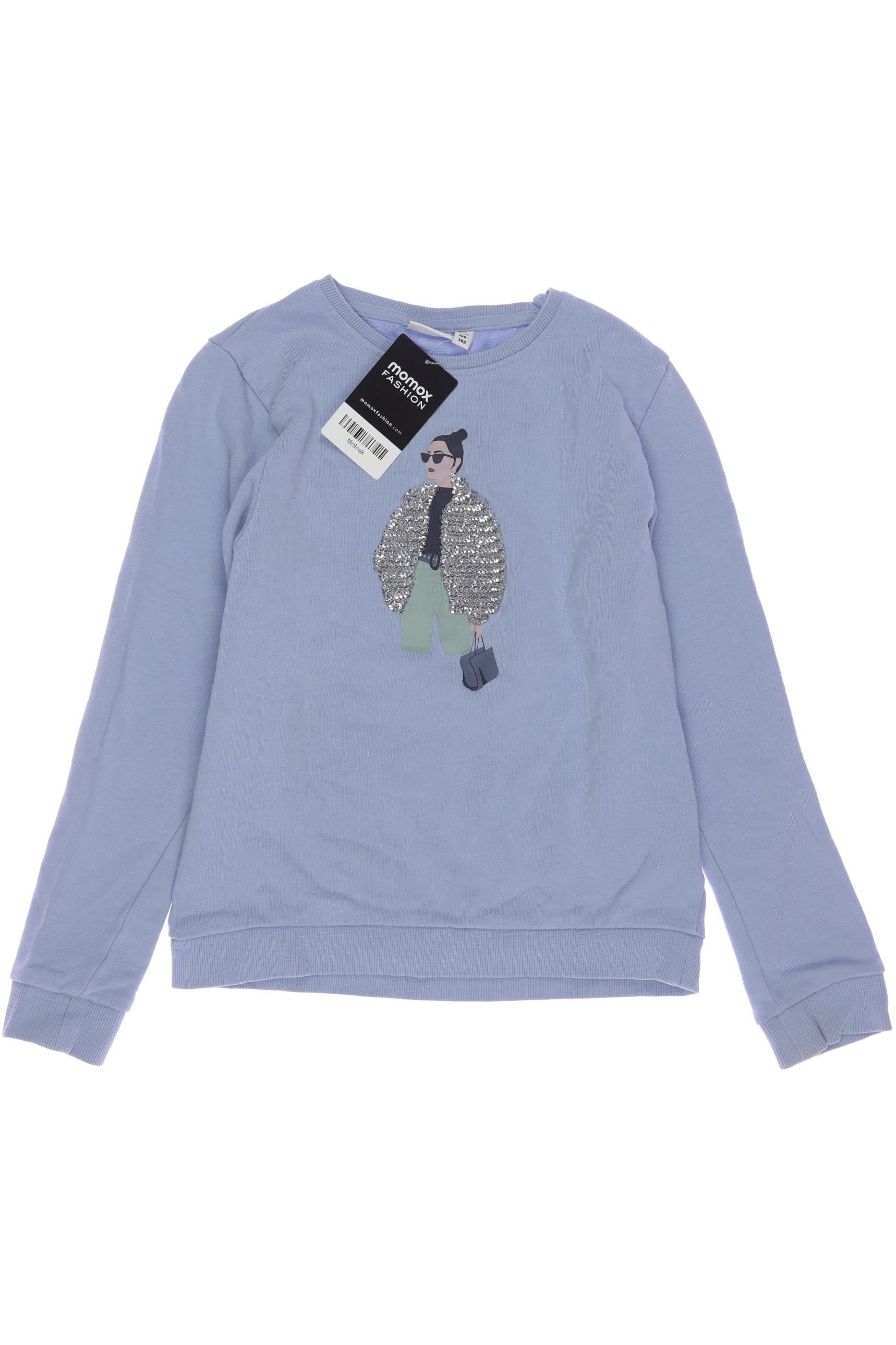 

name it Mädchen Langarmshirt, hellblau
