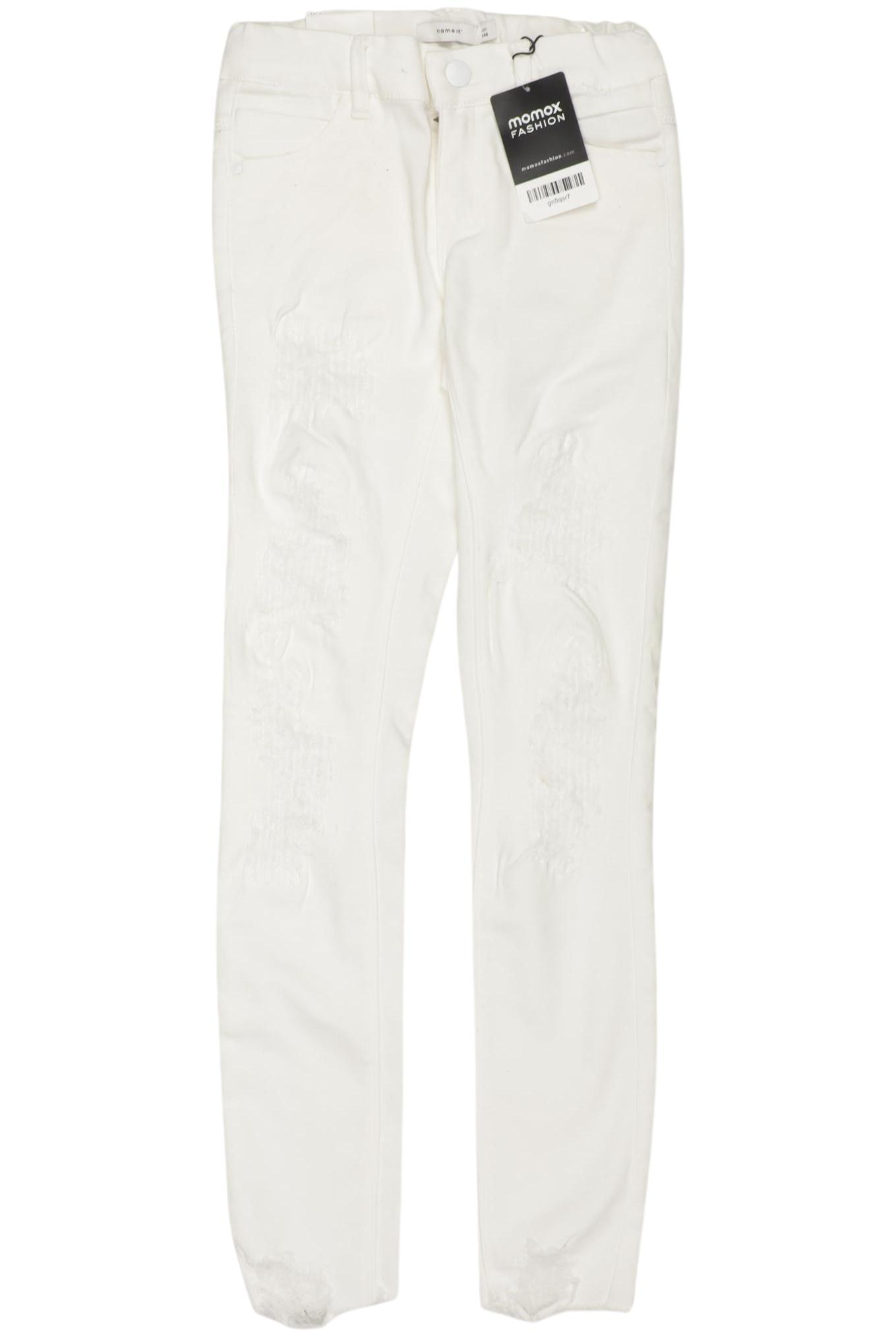 

name it Mädchen Jeans, weiß, Gr. 140