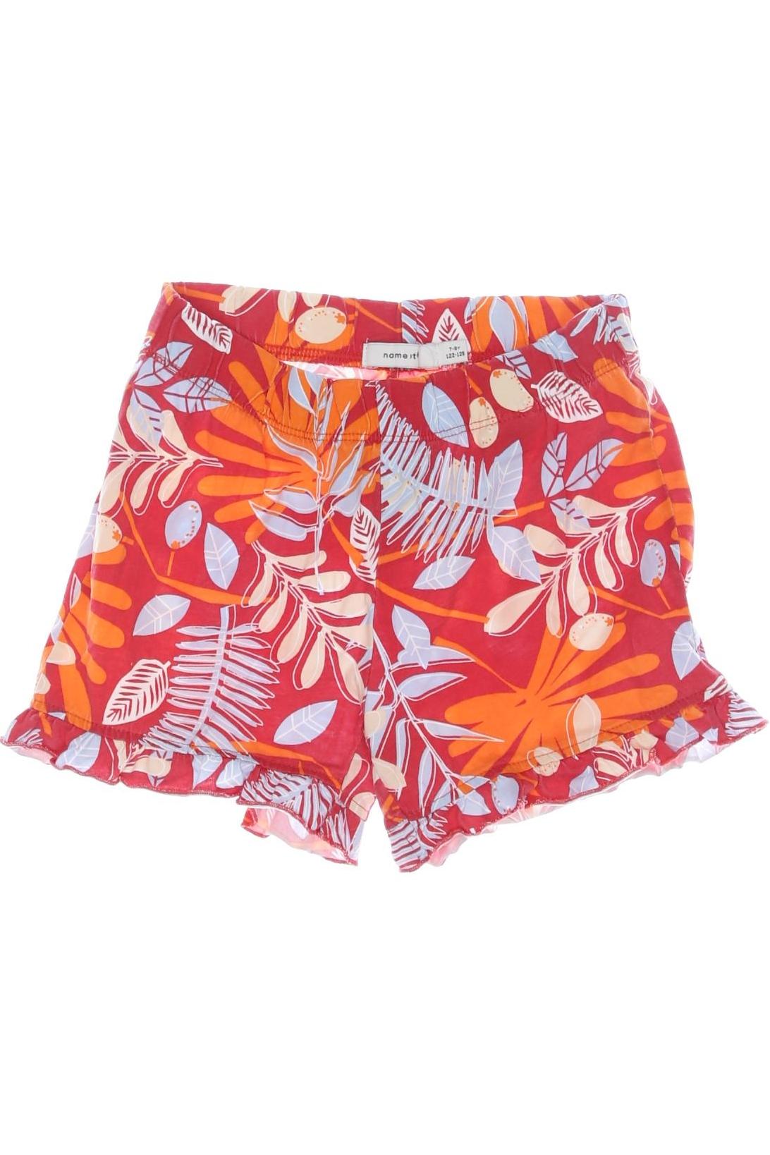

name it Mädchen Shorts, rot, Gr. 122/128