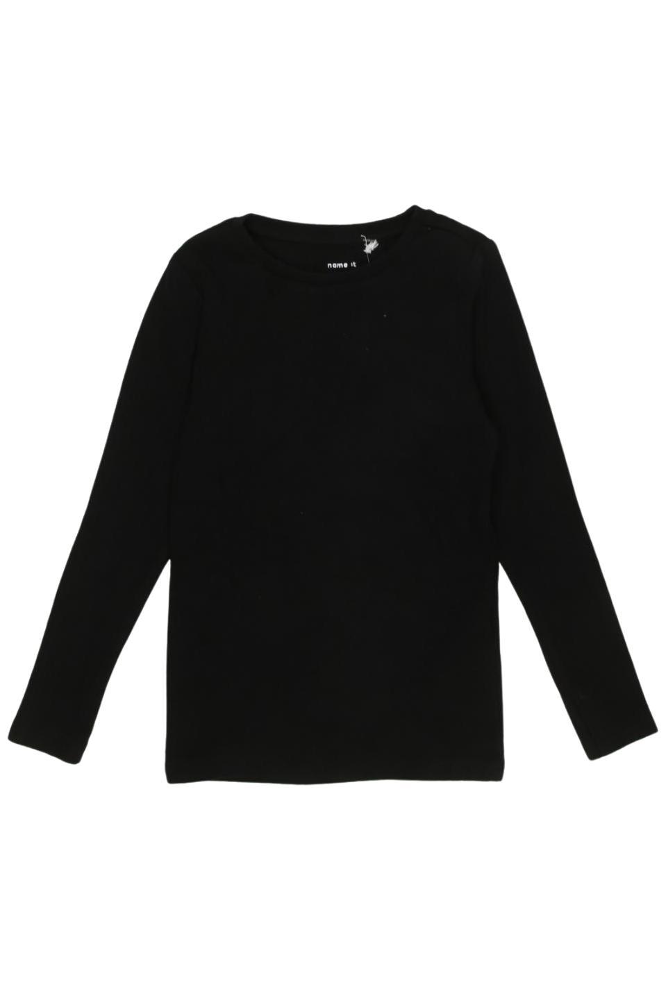 

name it Mädchen Langarmshirt, schwarz, Gr. 110