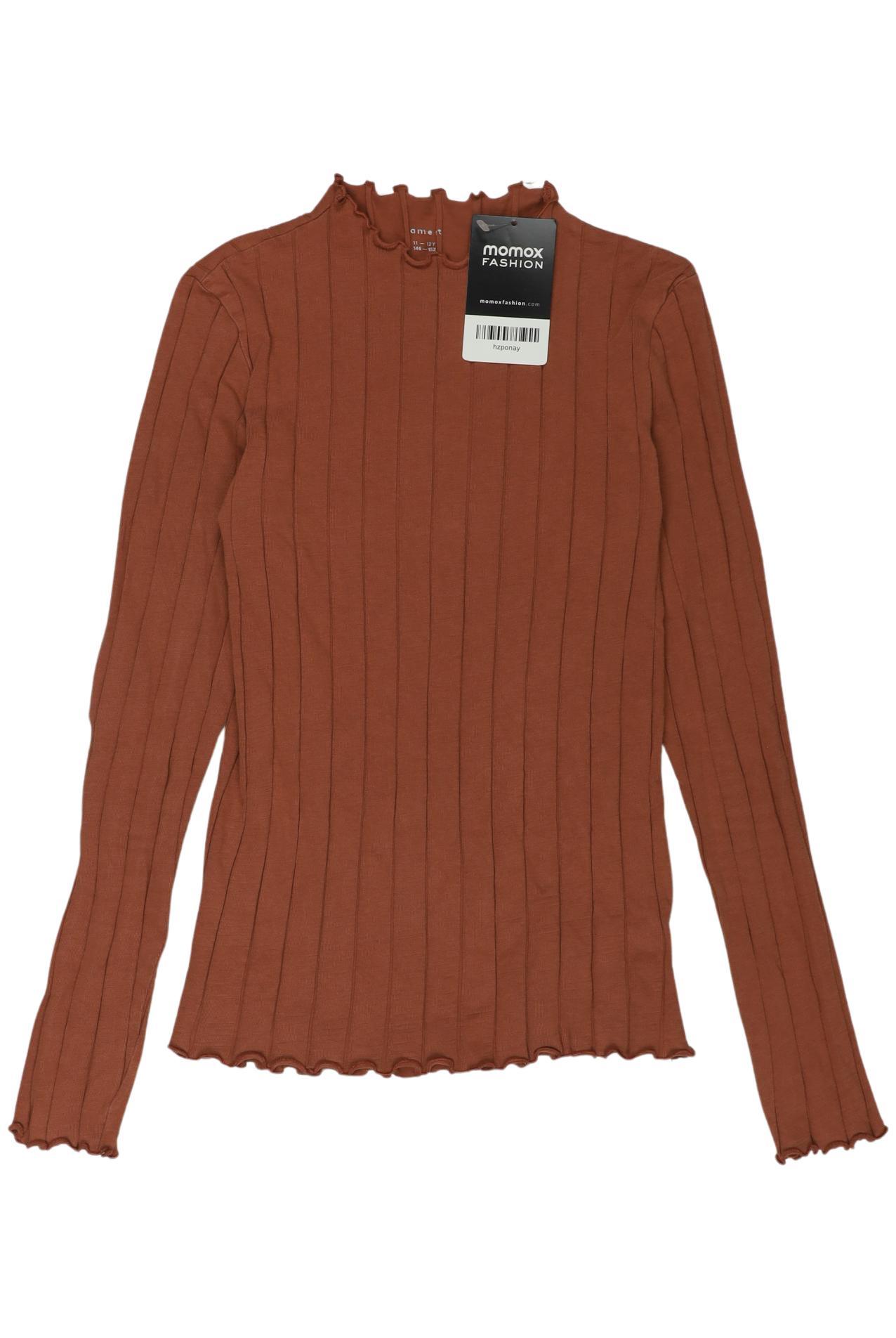 

name it Mädchen Langarmshirt, braun, Gr. 146/152