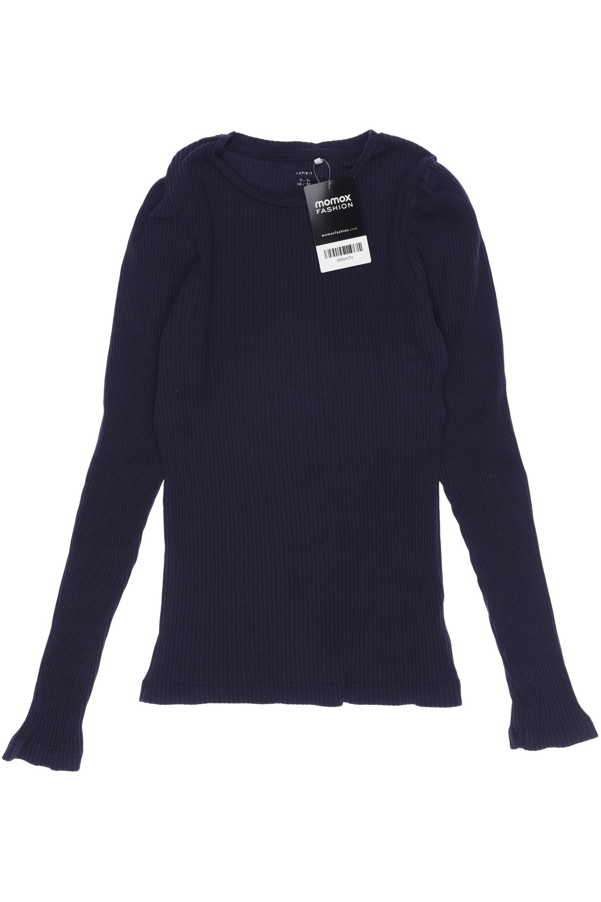 

name it Damen Langarmshirt, marineblau, Gr. 146