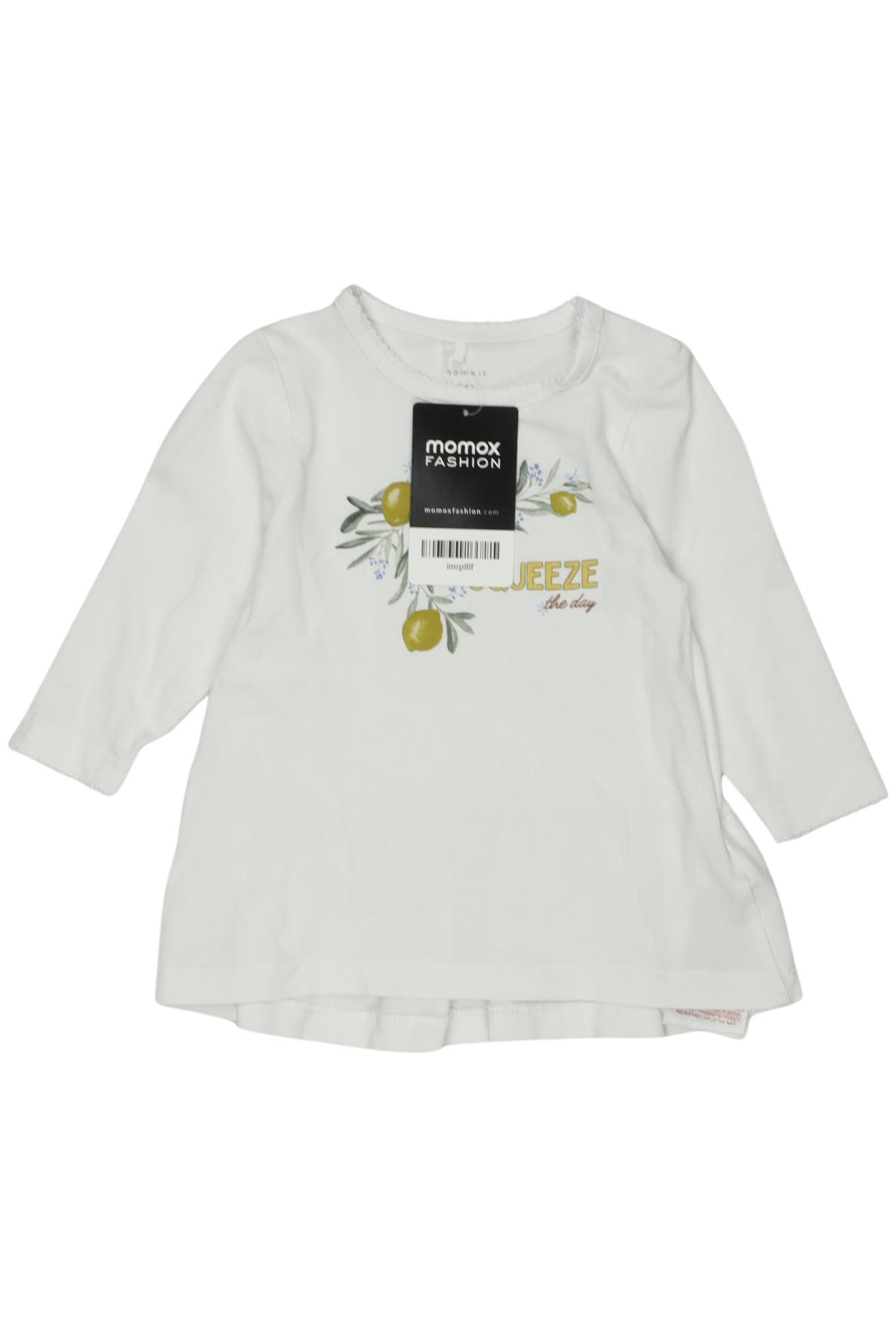 

name it Mädchen Langarmshirt, weiß, Gr. 68