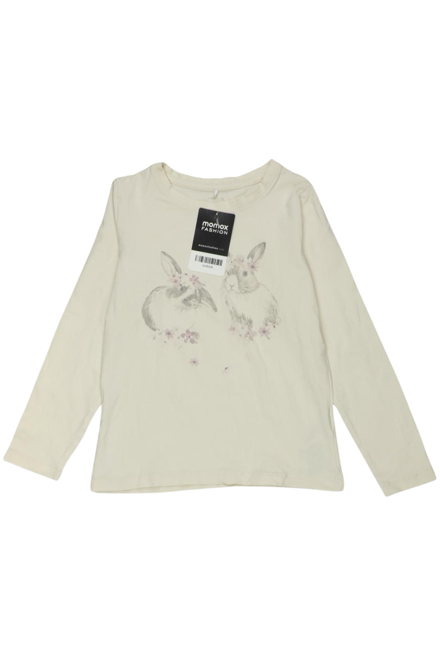 

name it Mädchen Langarmshirt, cremeweiß, Gr. 122/128