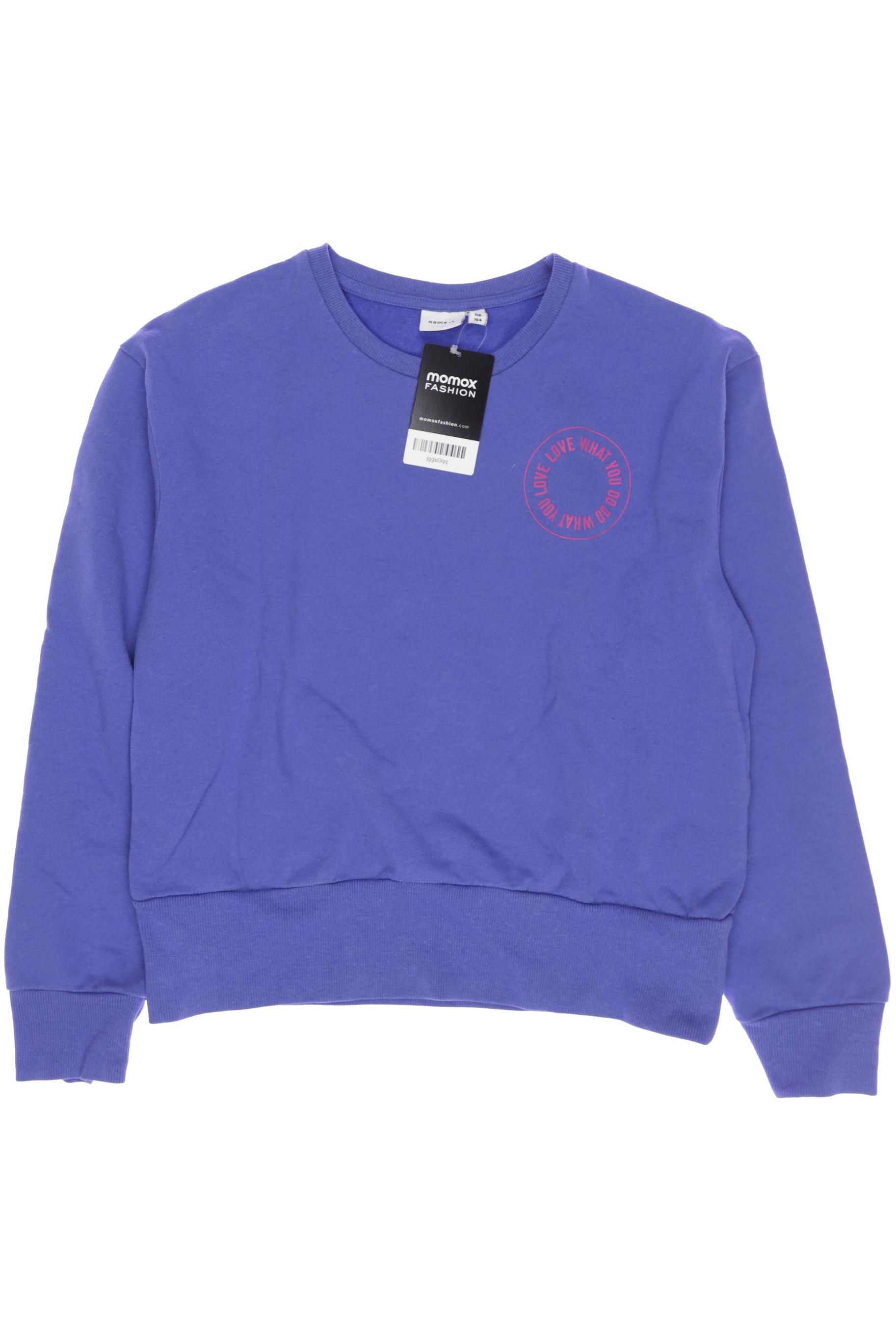 

name it Damen Hoodies & Sweater, blau, Gr. 158