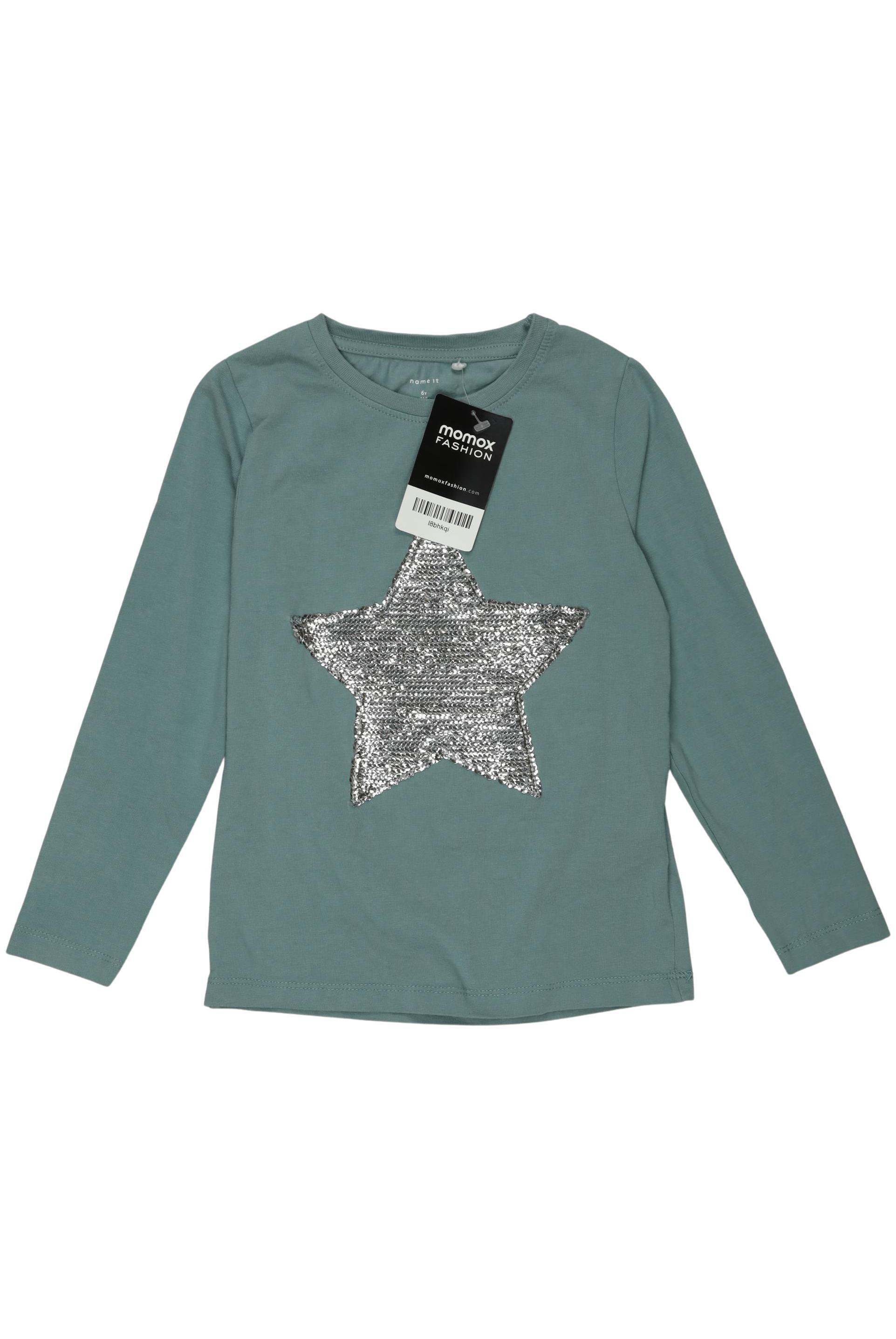 

name it Mädchen Langarmshirt, türkis, Gr. 116