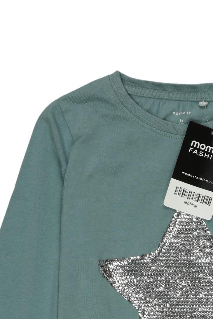 Thumbnail - name it Mädchen Langarmshirt, türkis, Gr. 116