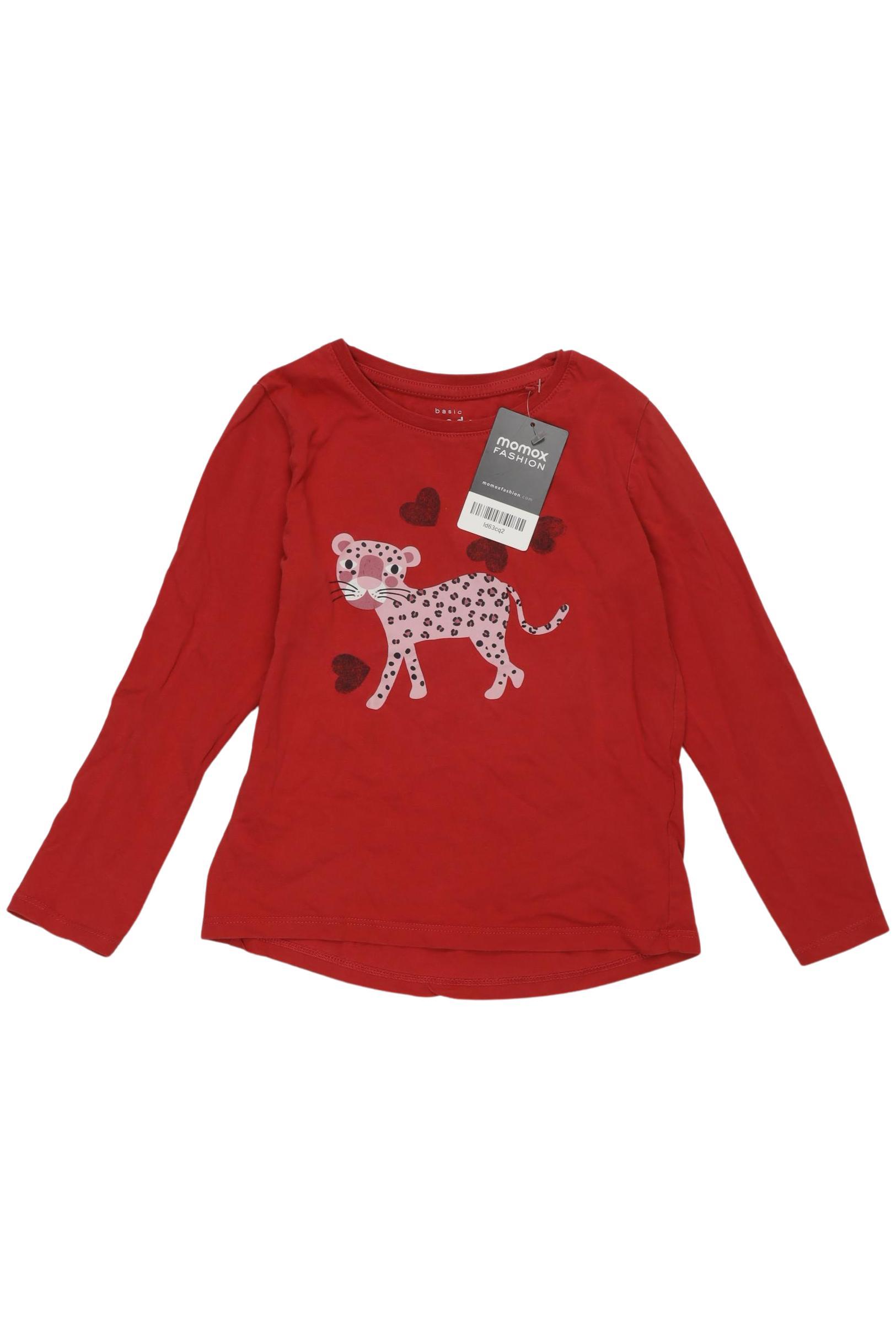 

name it Mädchen Langarmshirt, rot, Gr. 116