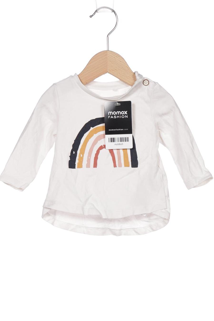 

name it Mädchen Langarmshirt, weiß